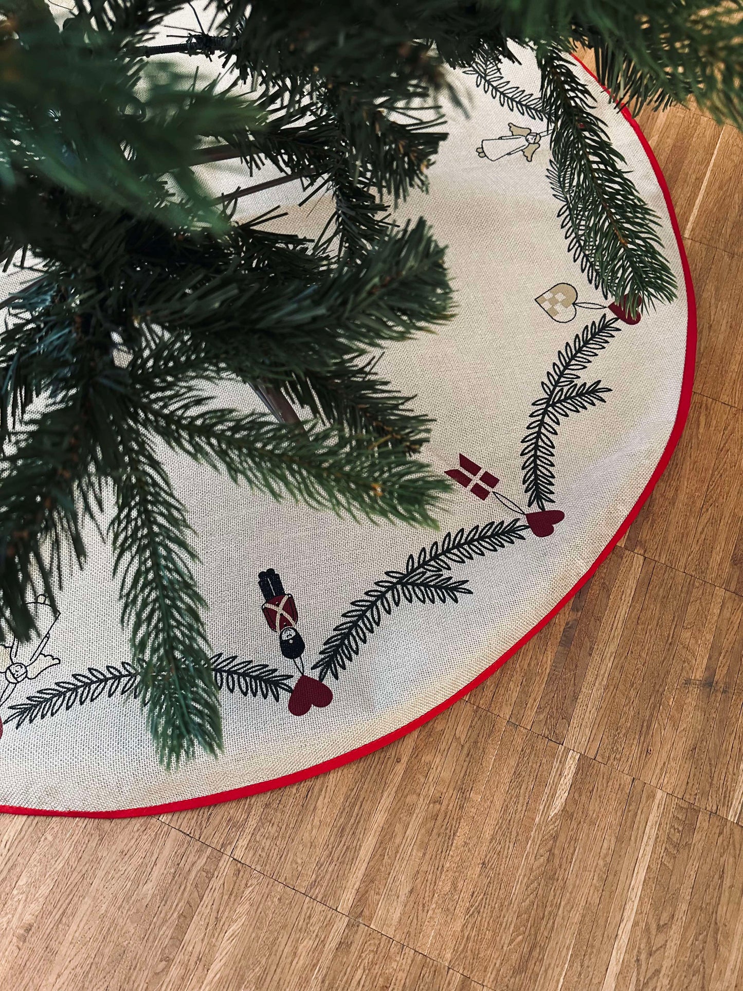 Juletræstæppe