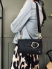 Clutch Berlin - Black leather