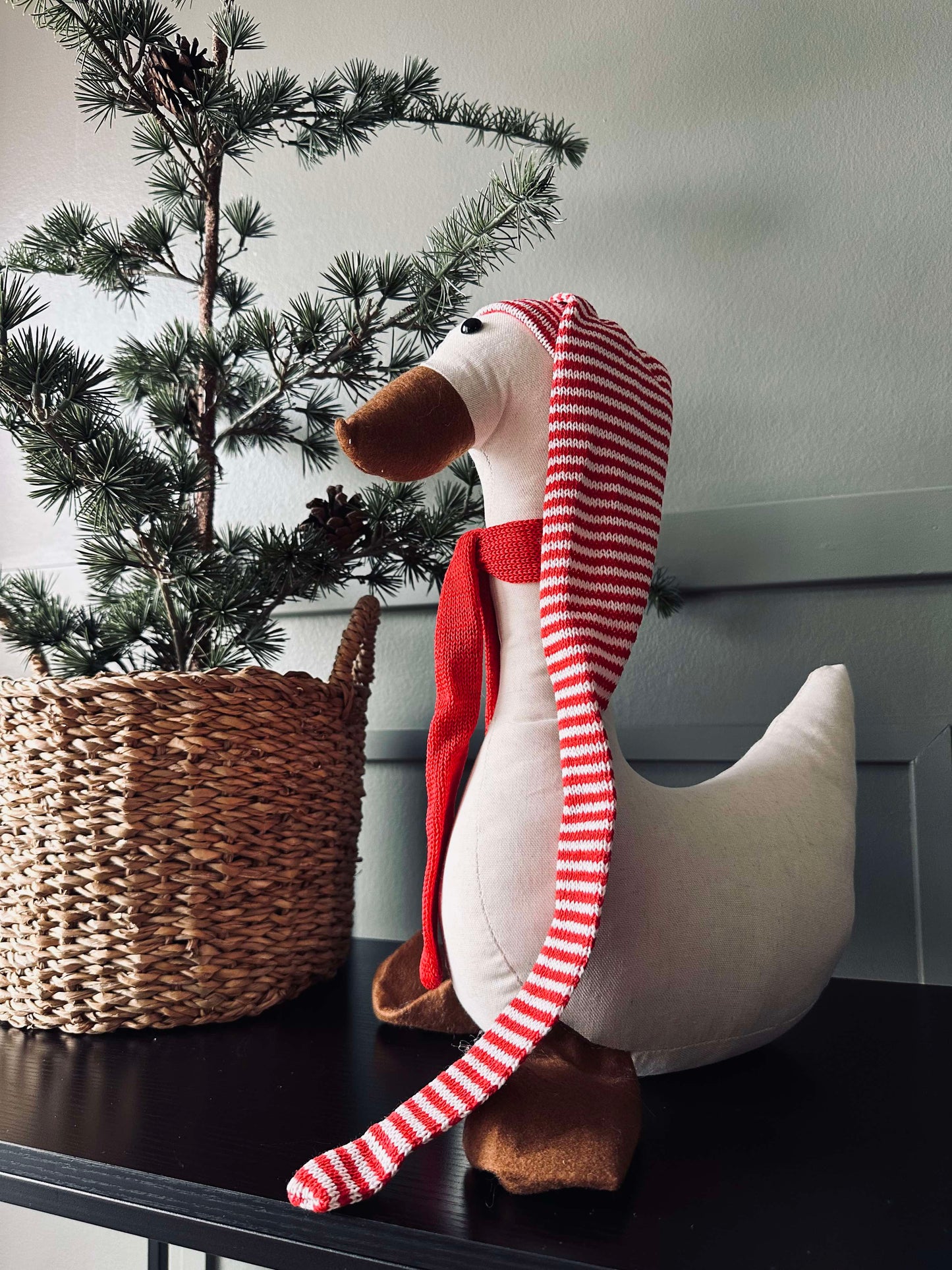 Juleand med hue - Large