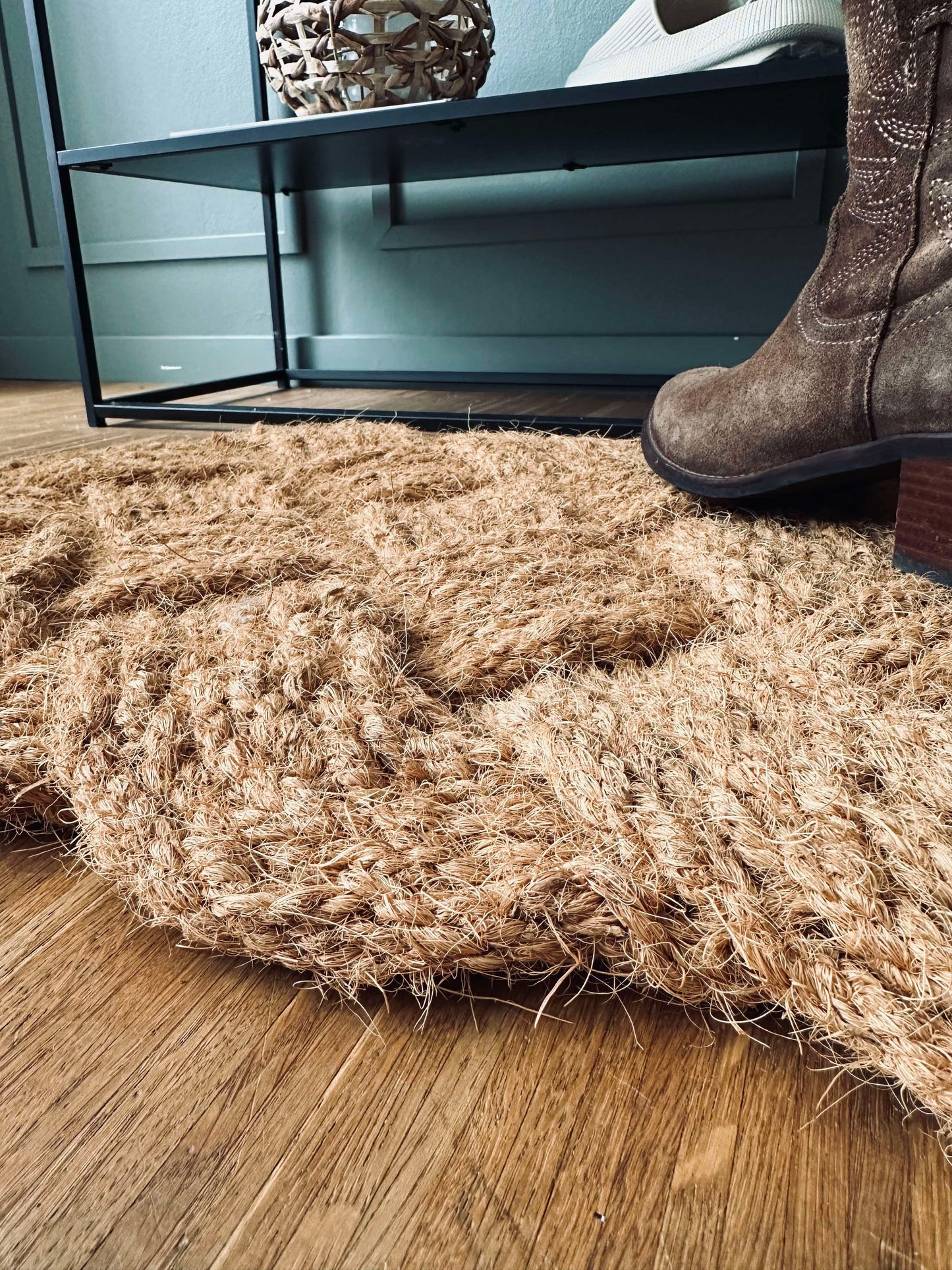 Dørmåtte knude Jute 45x75