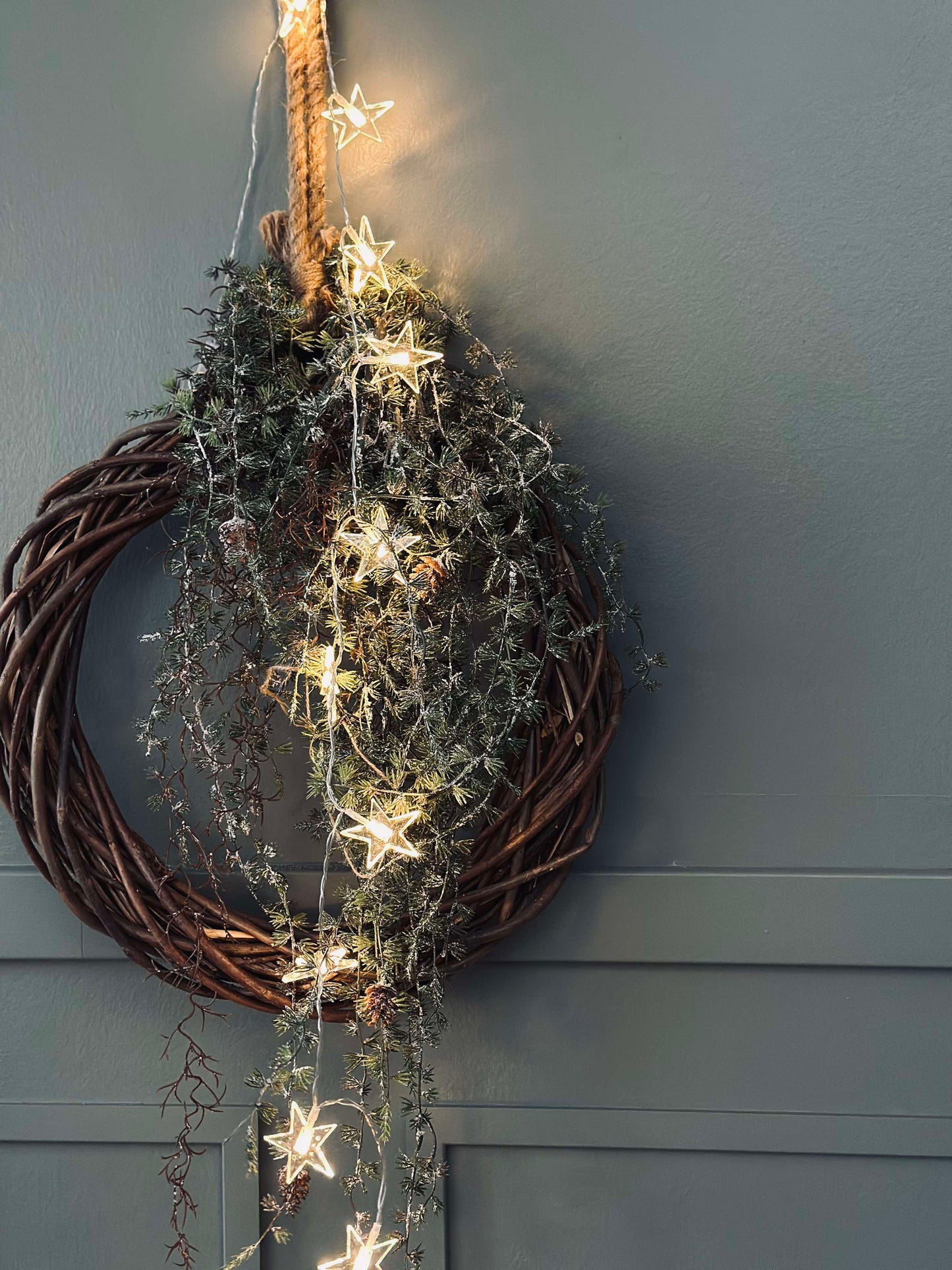 LED Lyskæde med 10 stjerner