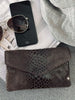 Pung Aura Brown Croco