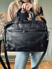 Arbejdstaske - Black Cow leather