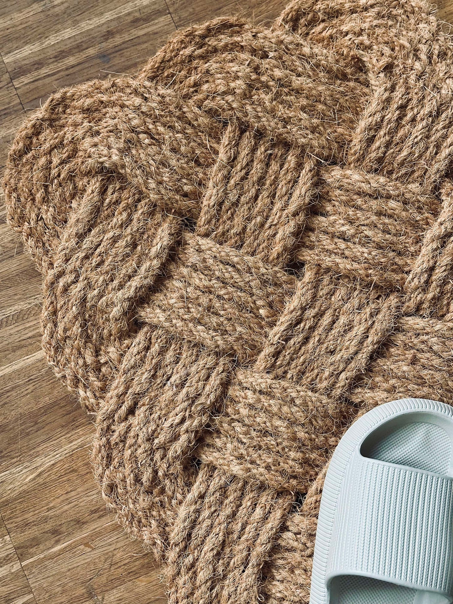 Dørmåtte knude Jute 45x75
