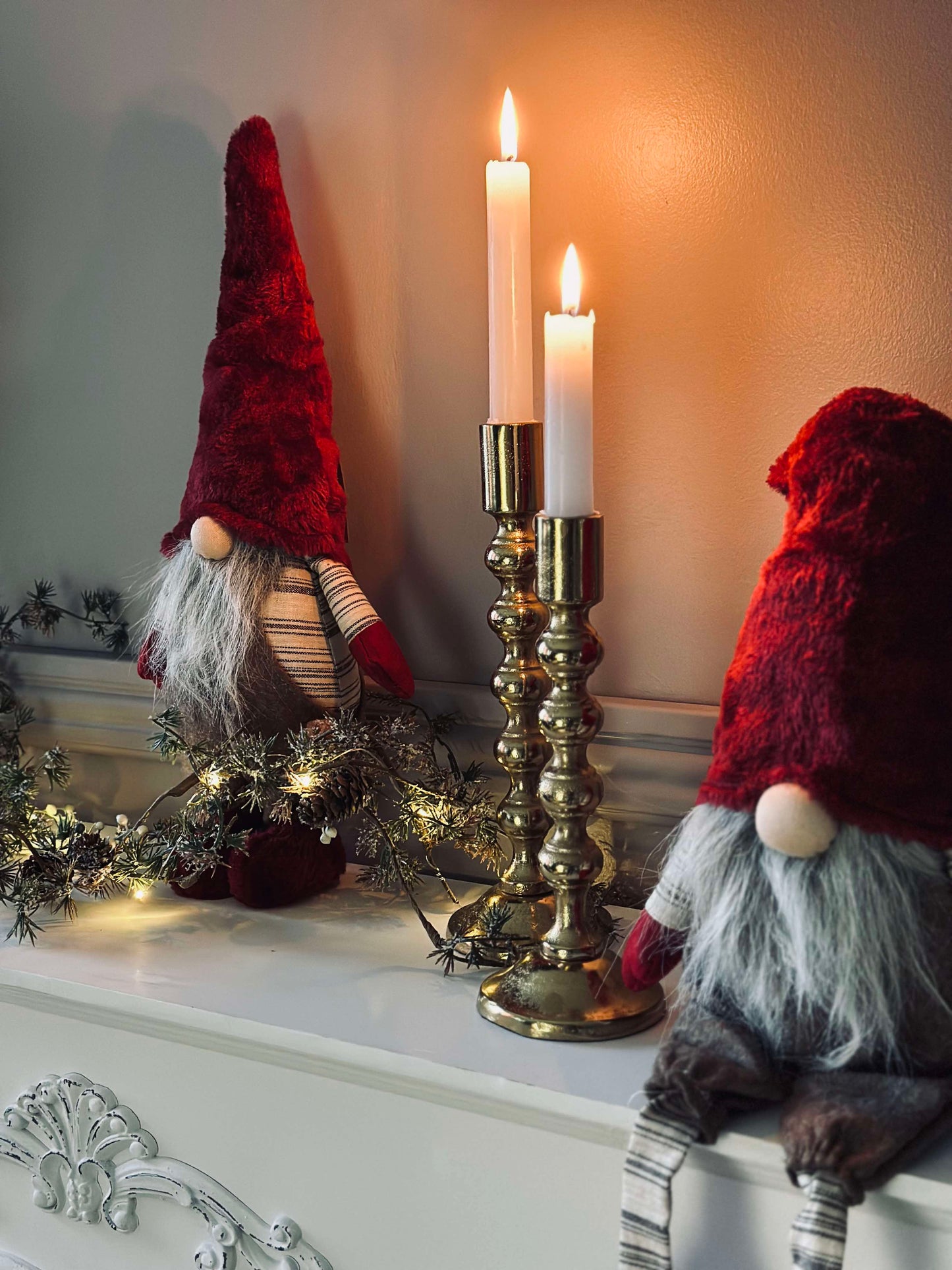 Nisse med skæg - Stående