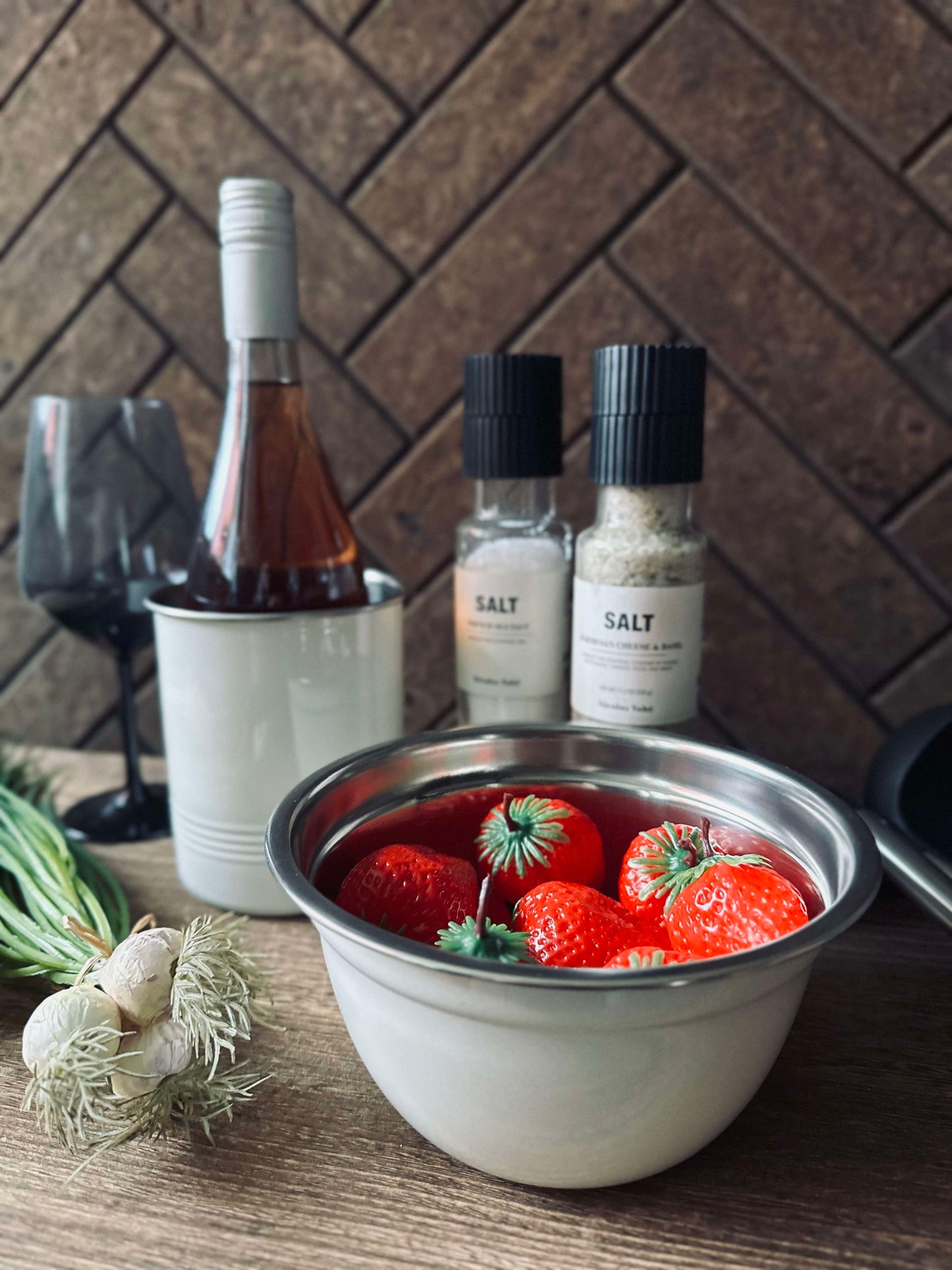 Skål Rustfrit Stål - 750 ml.