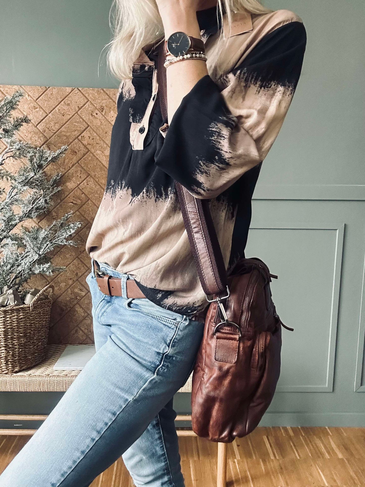Arbejdstaske - Brown Cow leather