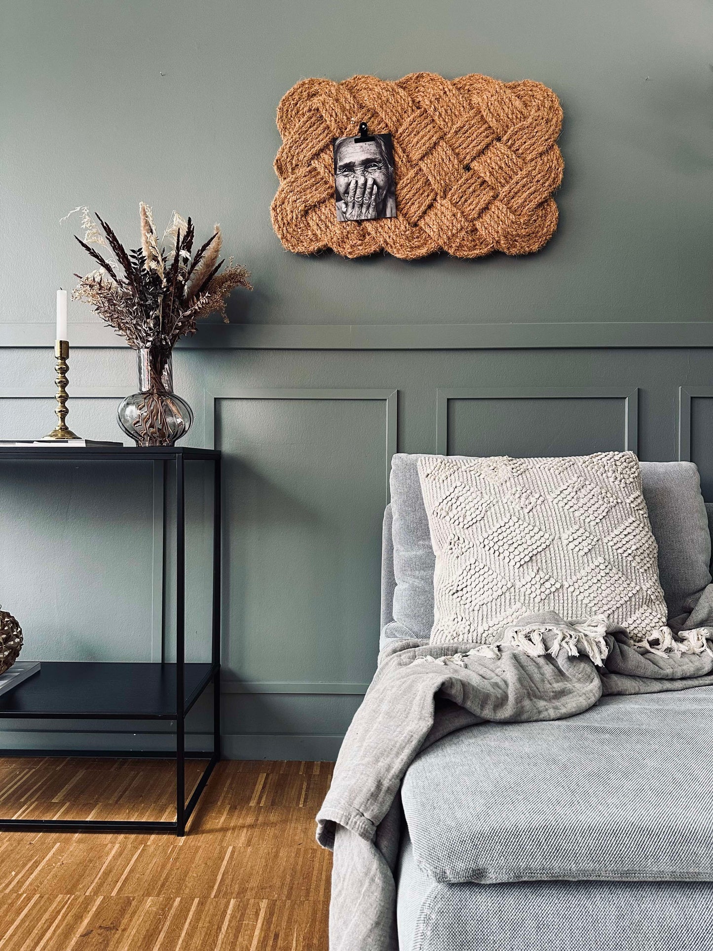 Dørmåtte knude Jute 45x75