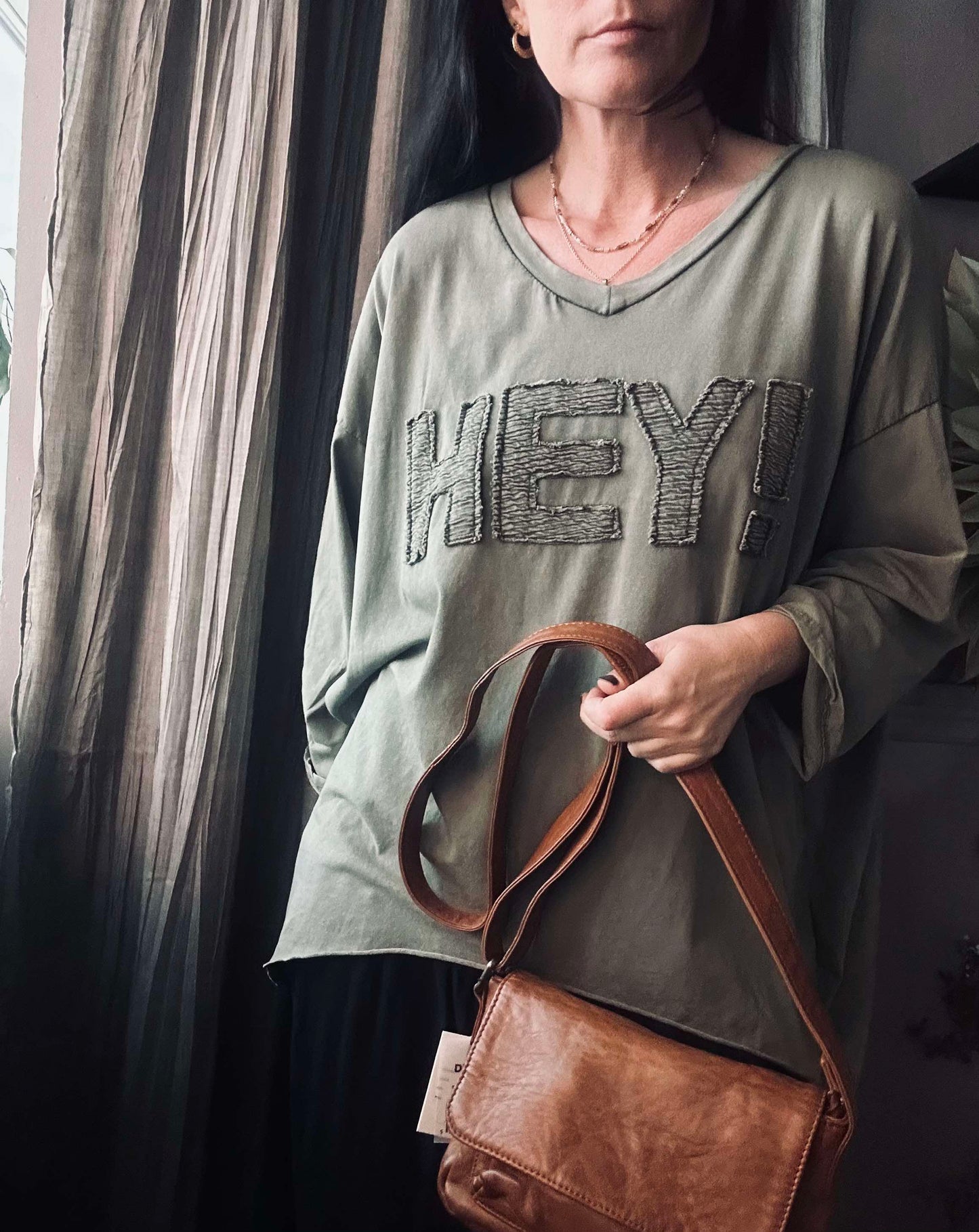 Bluse HEY green