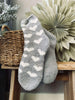 Strømper Fluffy Grey heart - Sæt med 2 par