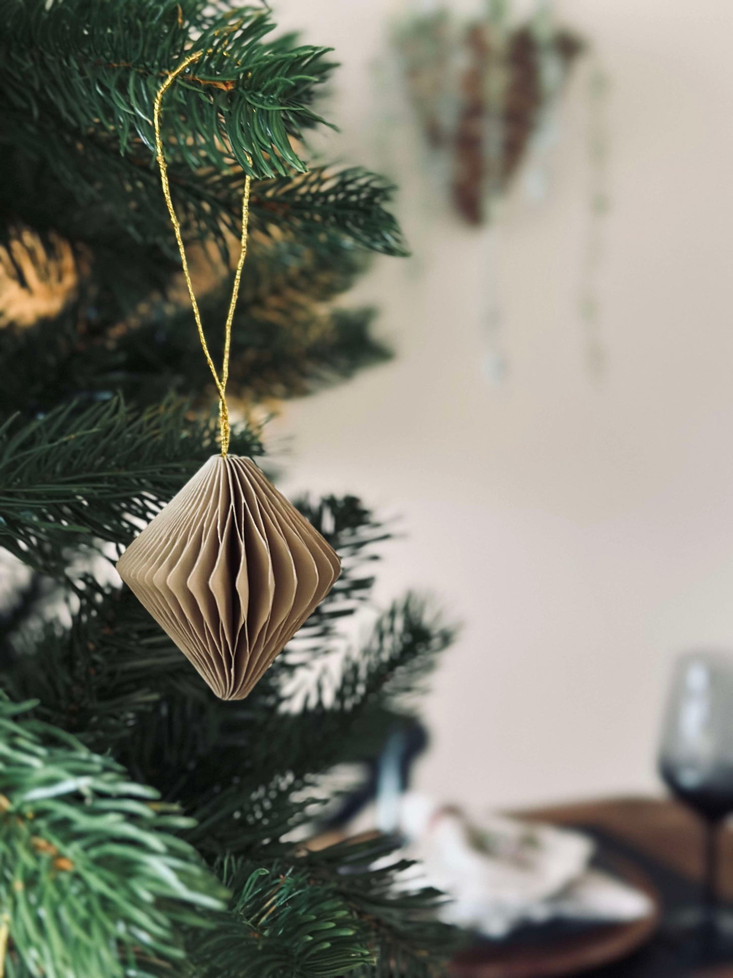 Juleophæng i Papir Small - 9. stk