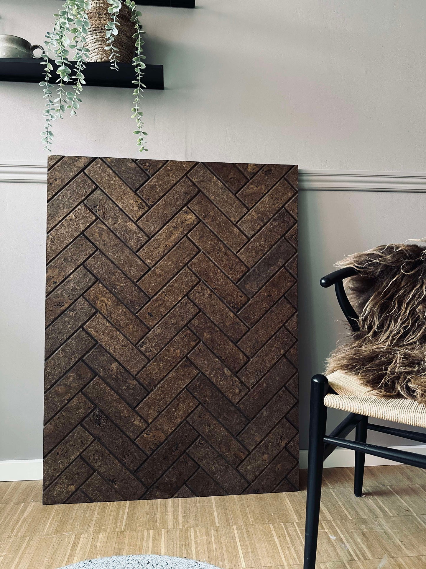 Mursten Brown - Natur pakke med 62 stk