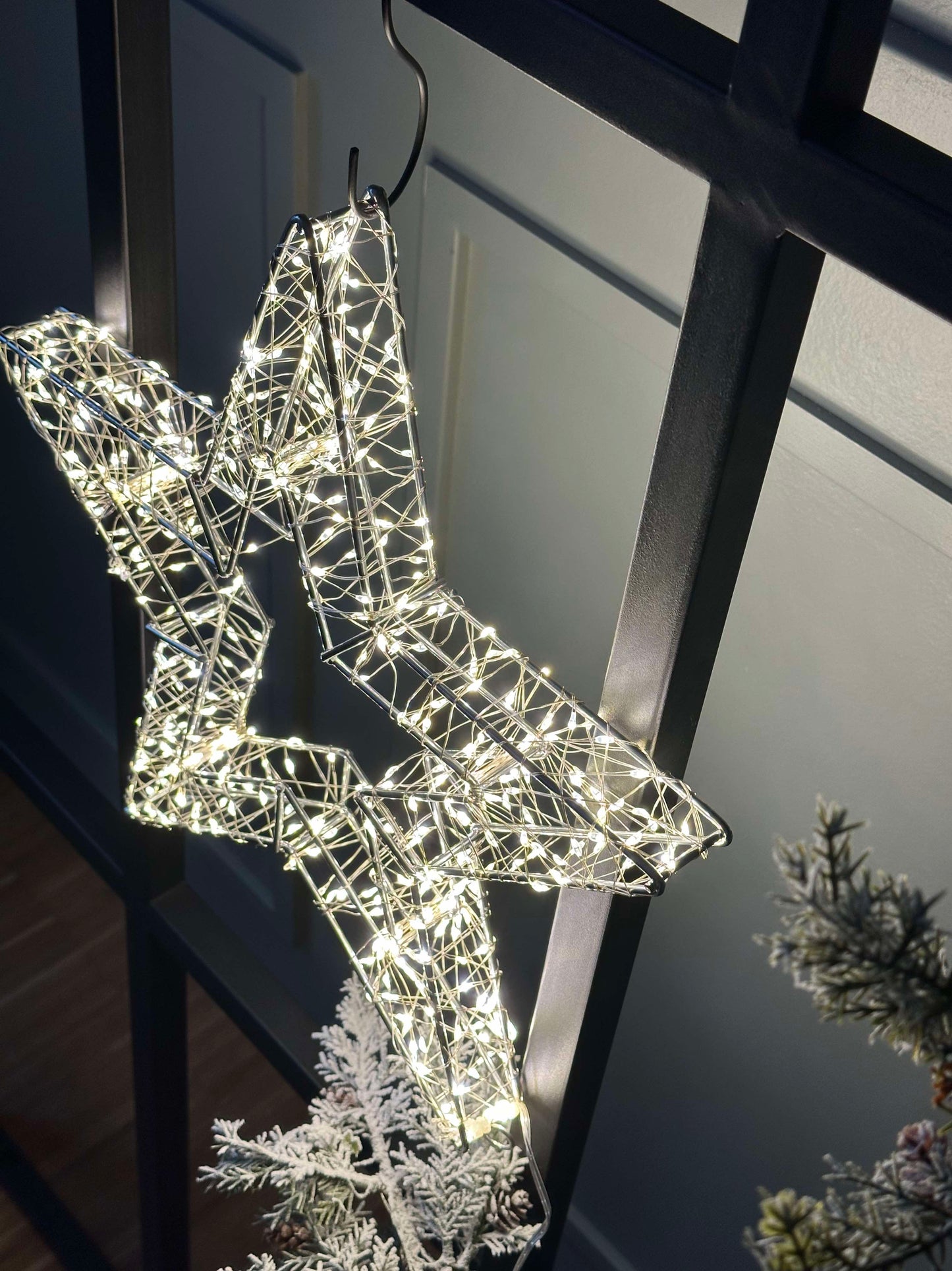 Stjerne med led lys - Godkendt til inde og ude