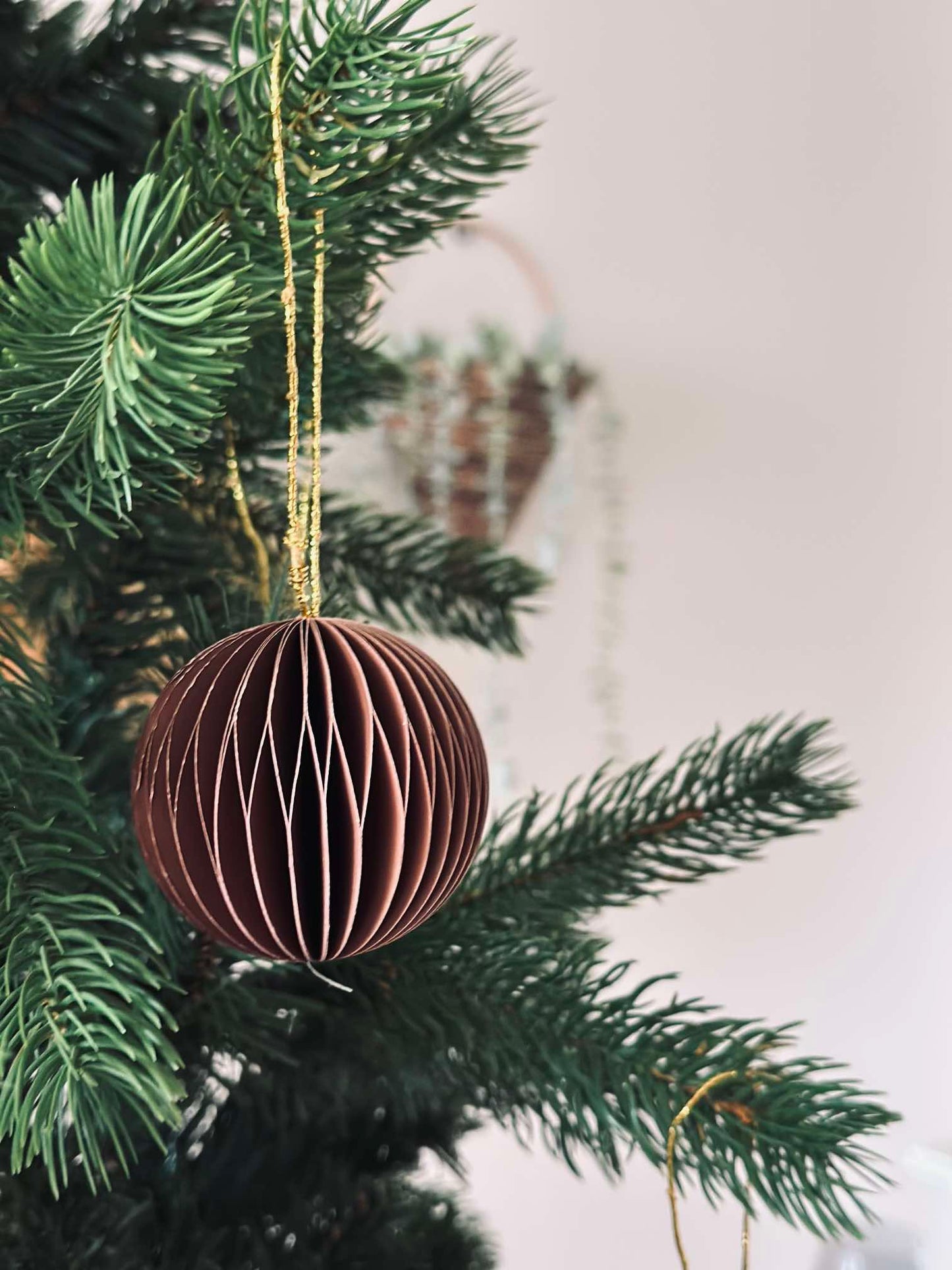 Juleophæng i Papir Small - 9. stk