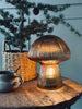 Mushroom med riller 25cm - Gylden