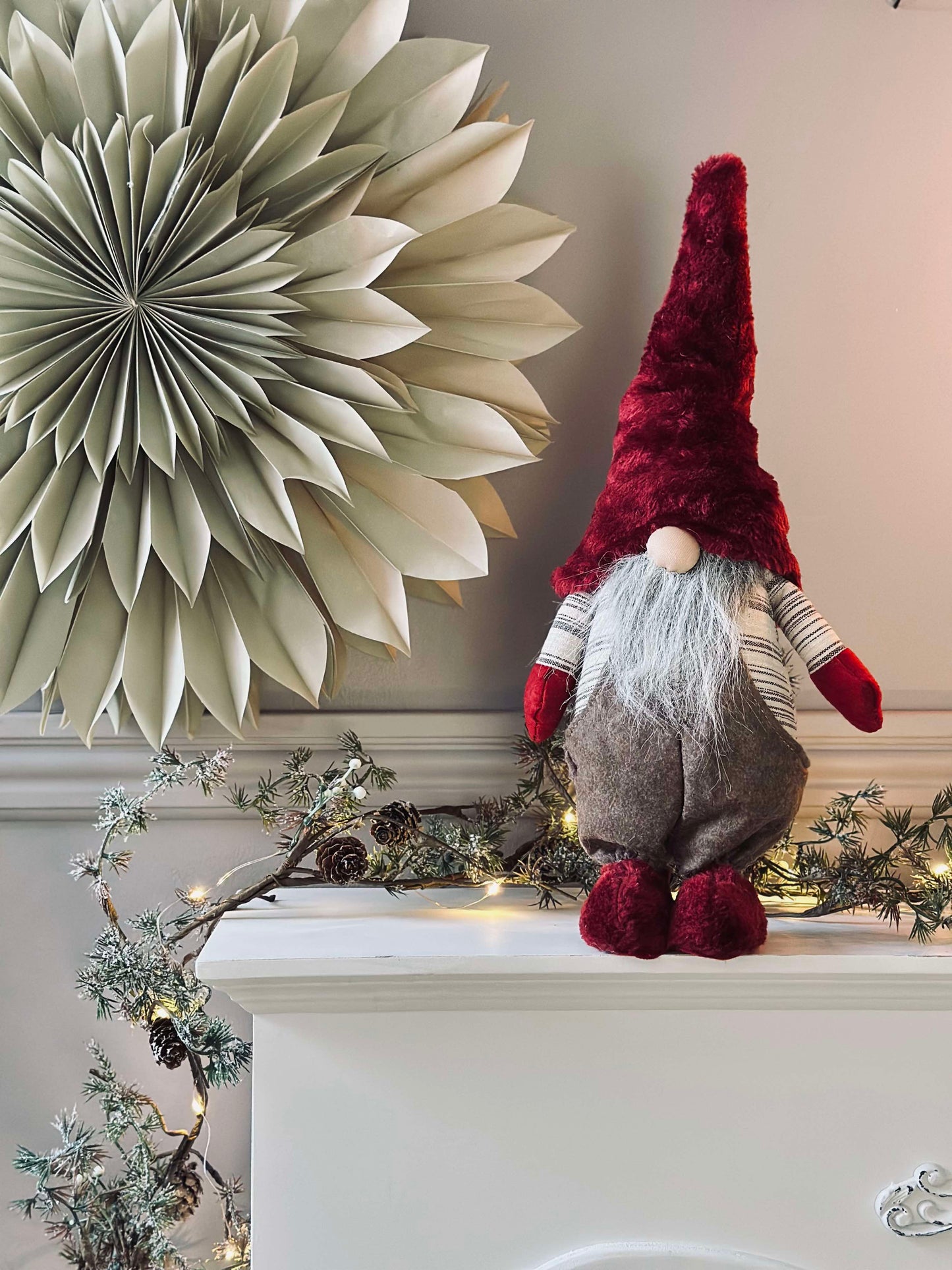 Nisse med skæg - Stående