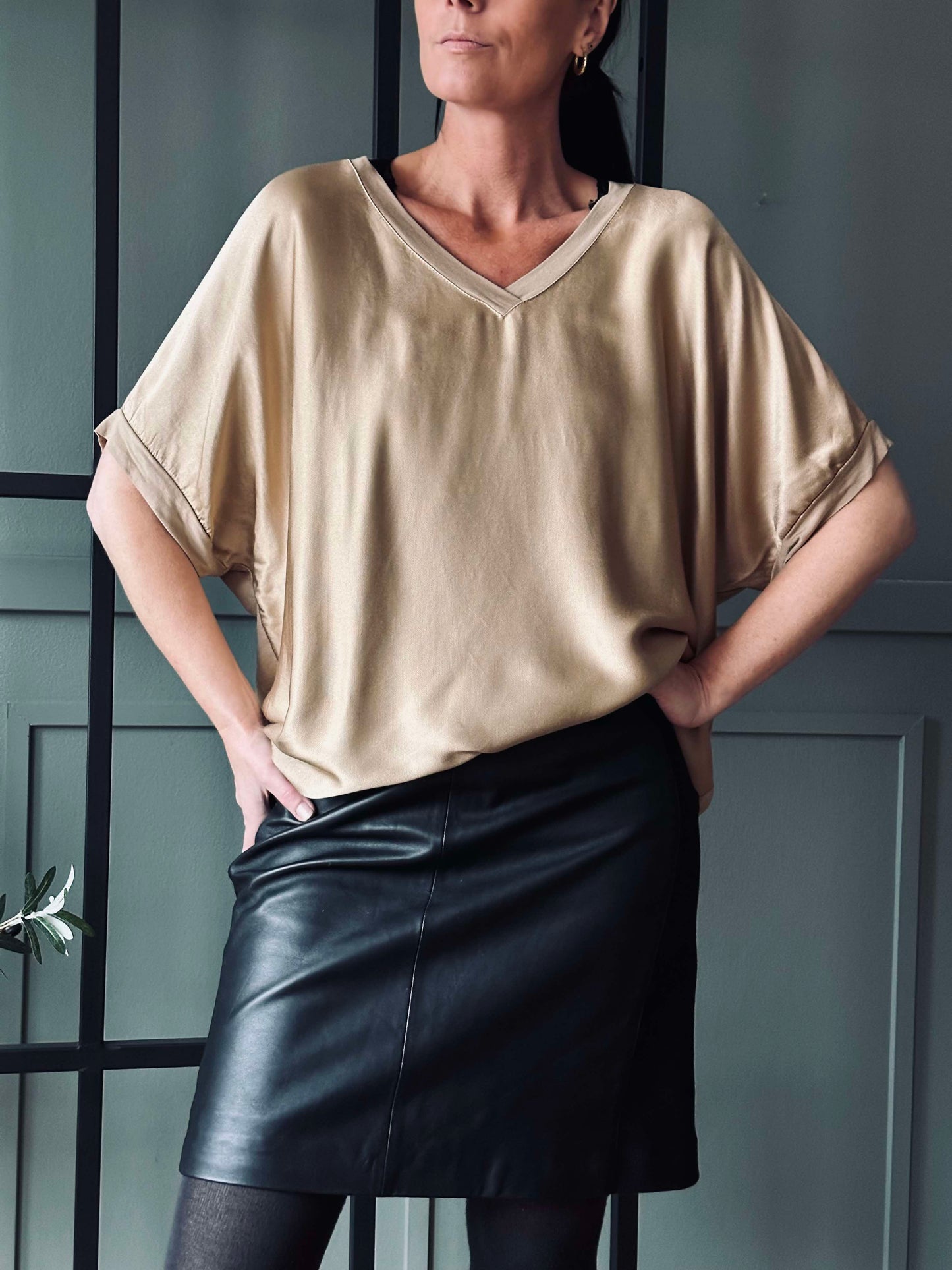 Bluse MILA - Golden
