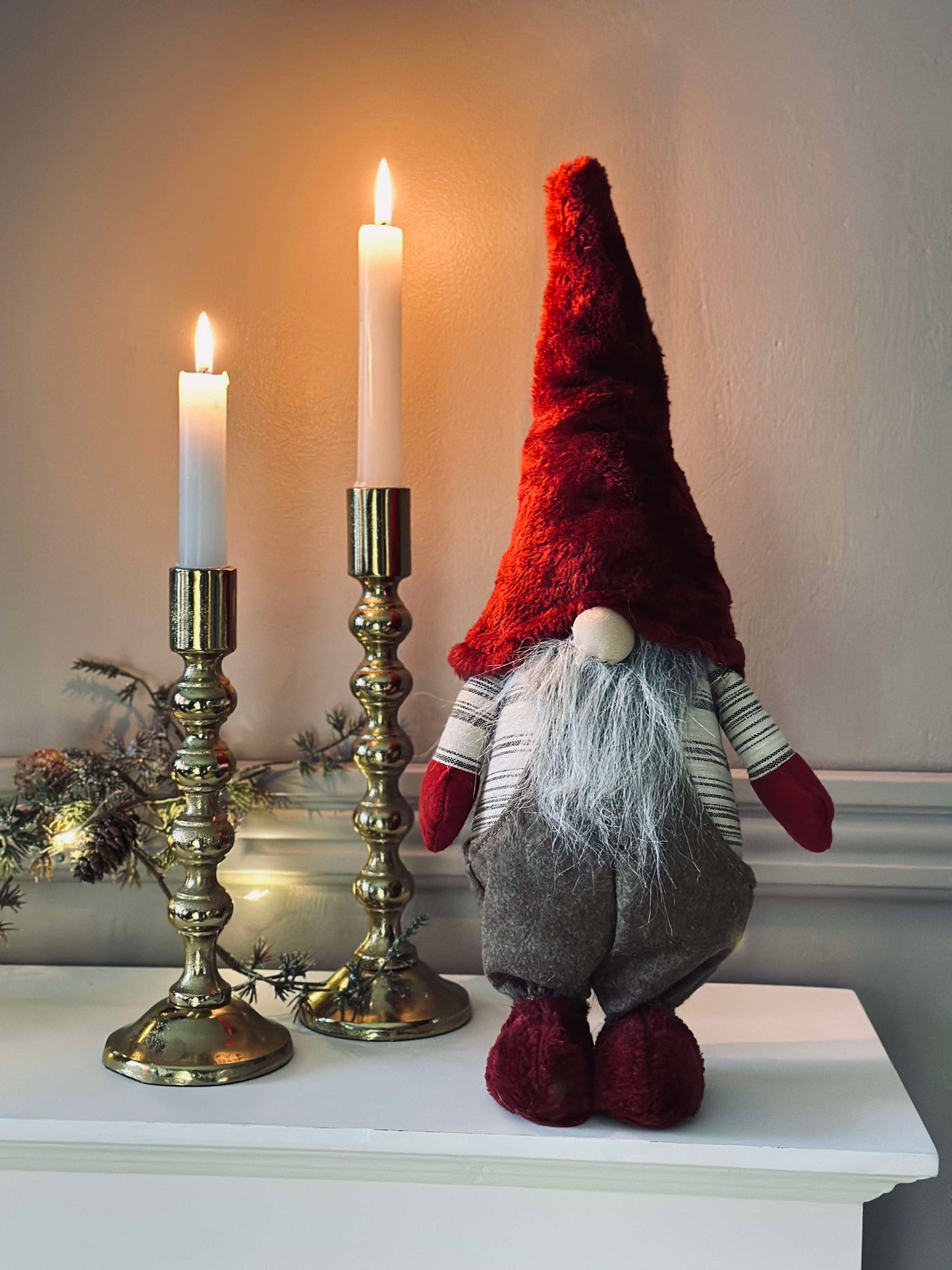 Nisse med skæg - Stående