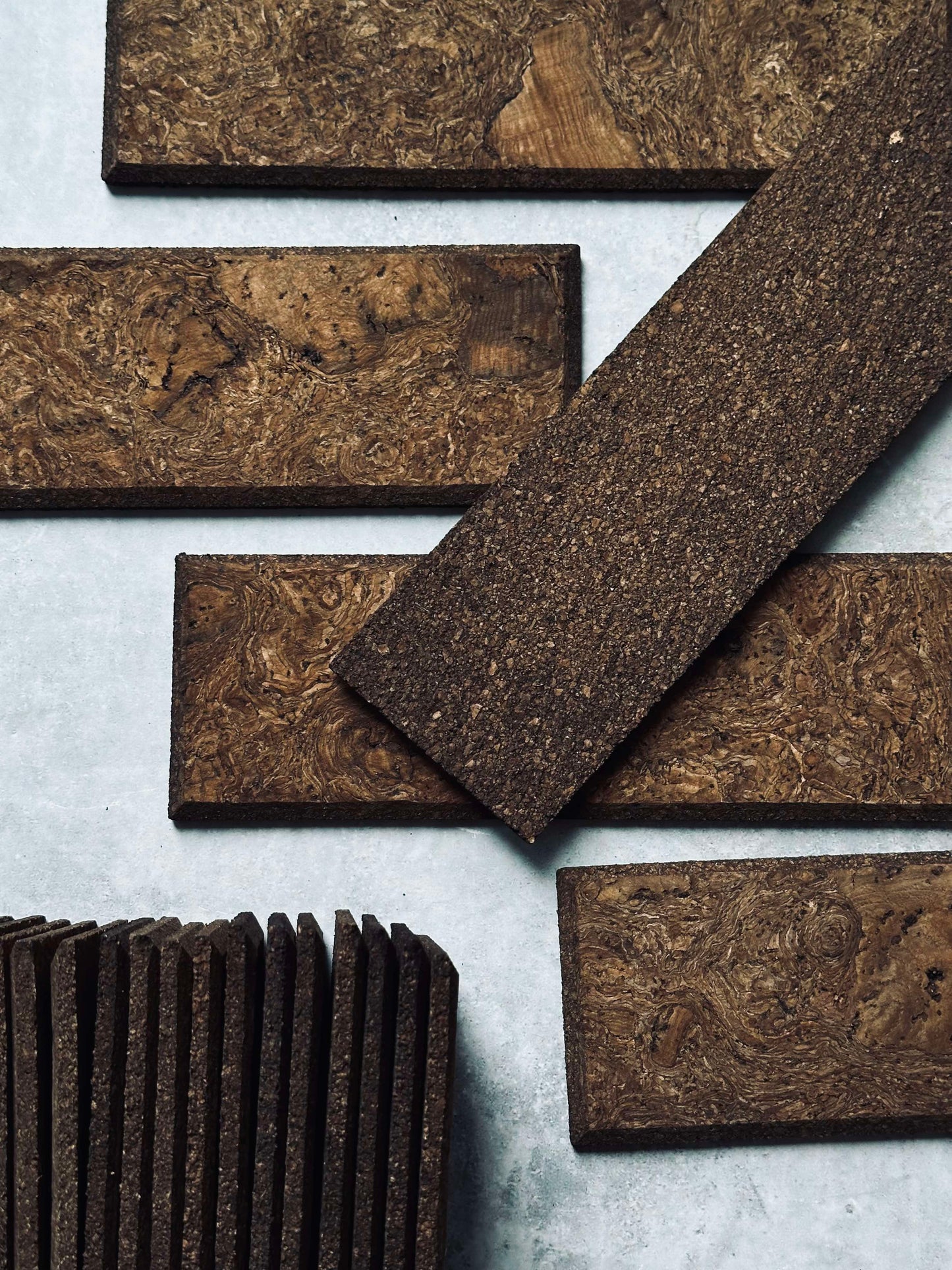 Mursten Brown - Natur pakke med 62 stk