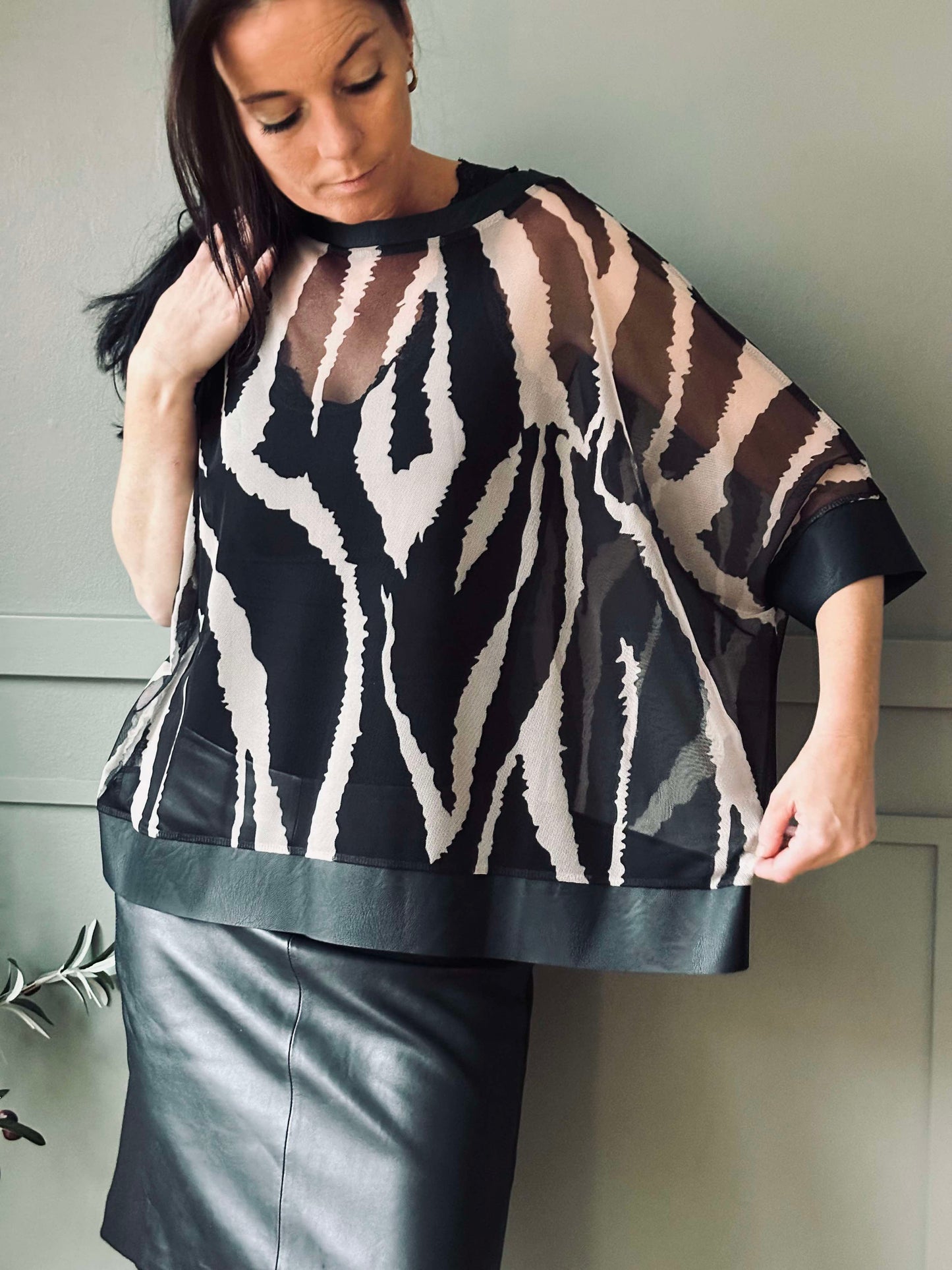 Bluse Kendal Zebra