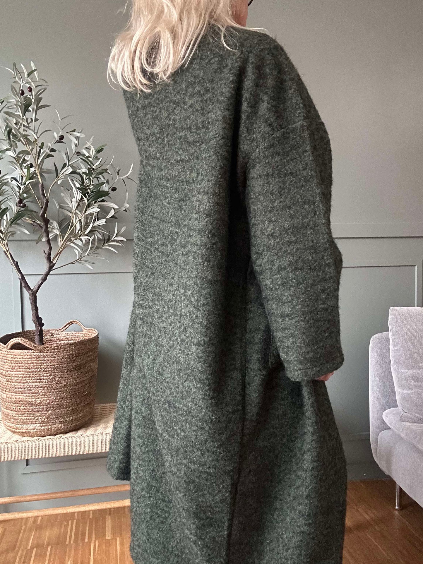 Jakke Belina - Oversize Dark Kaki
