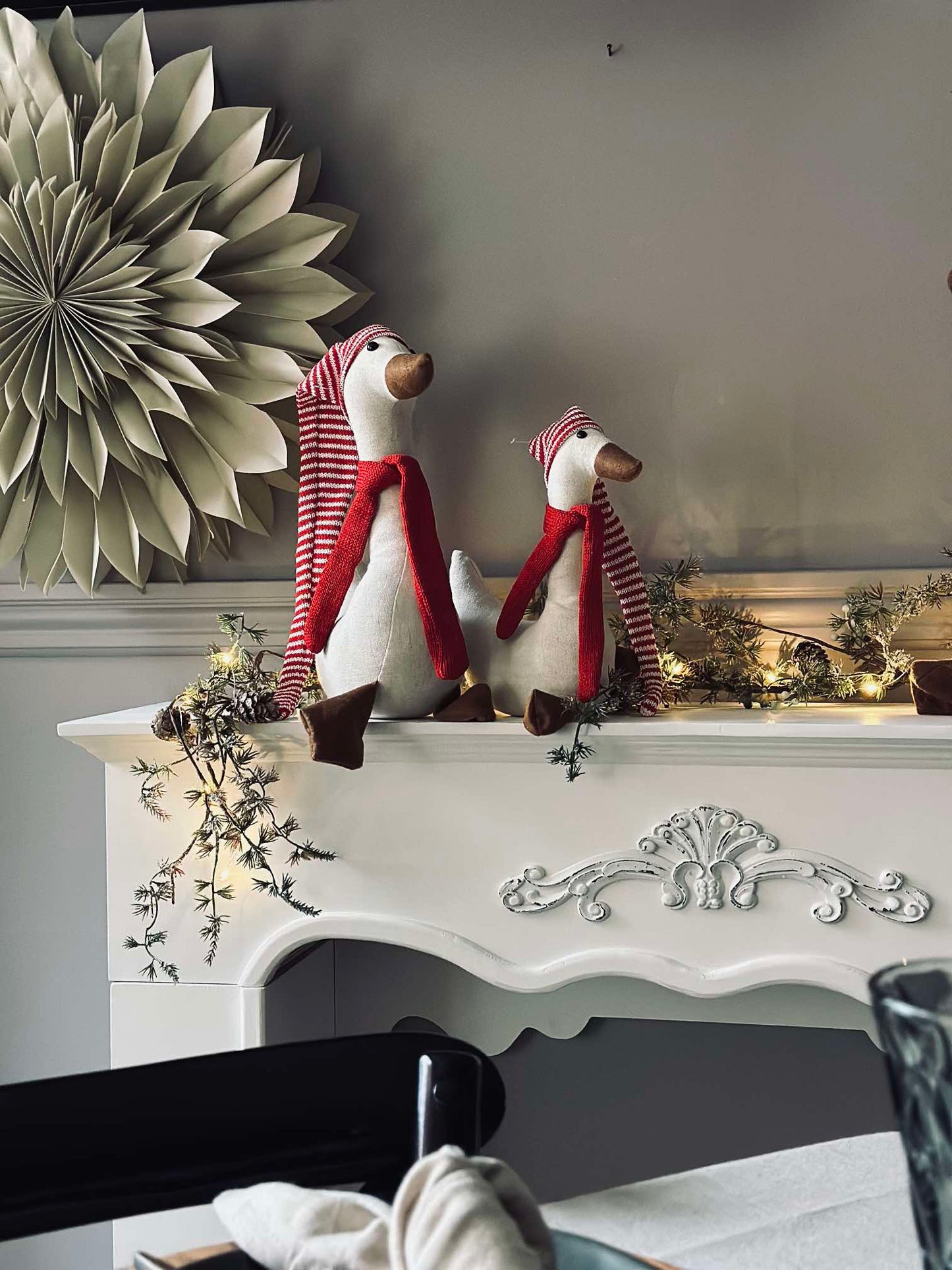Juleand med hue - Medium