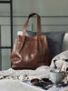 Shopper Raw Vintage cognac