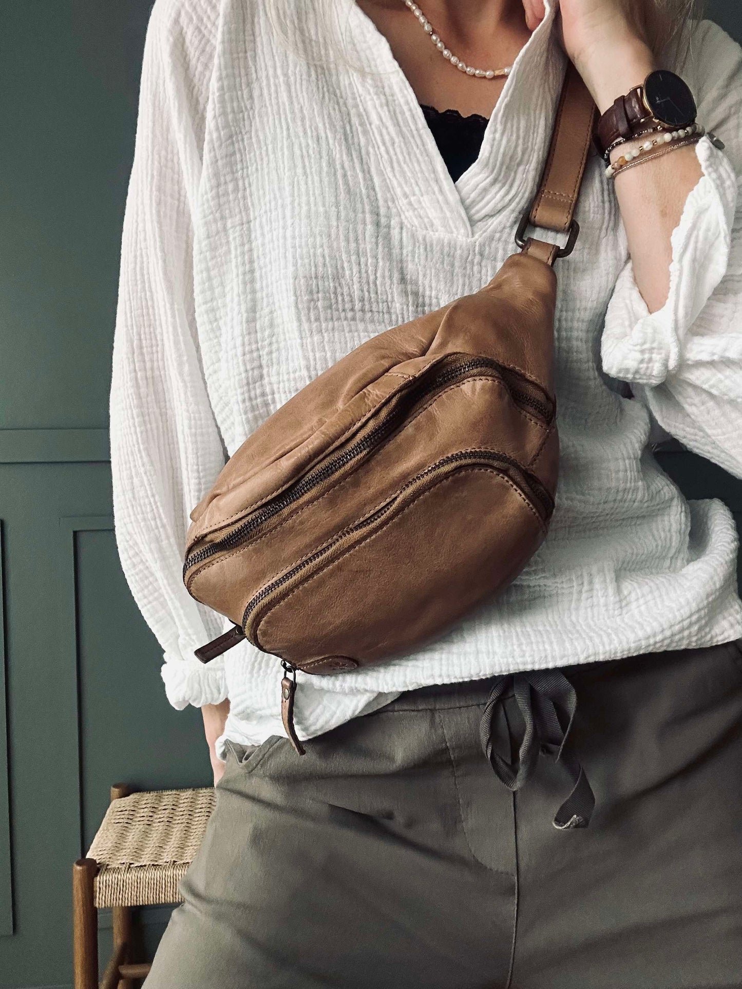 Bumbag Raw Wanda - Taupe