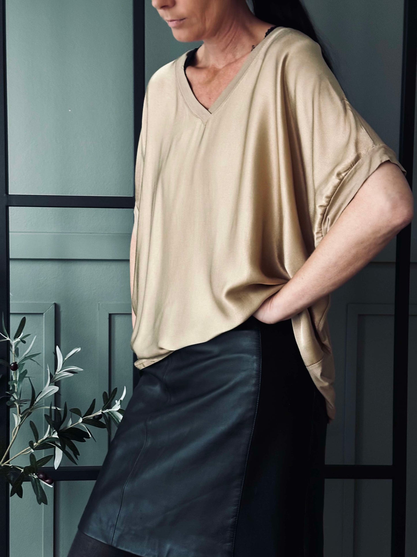 Bluse MILA - Golden