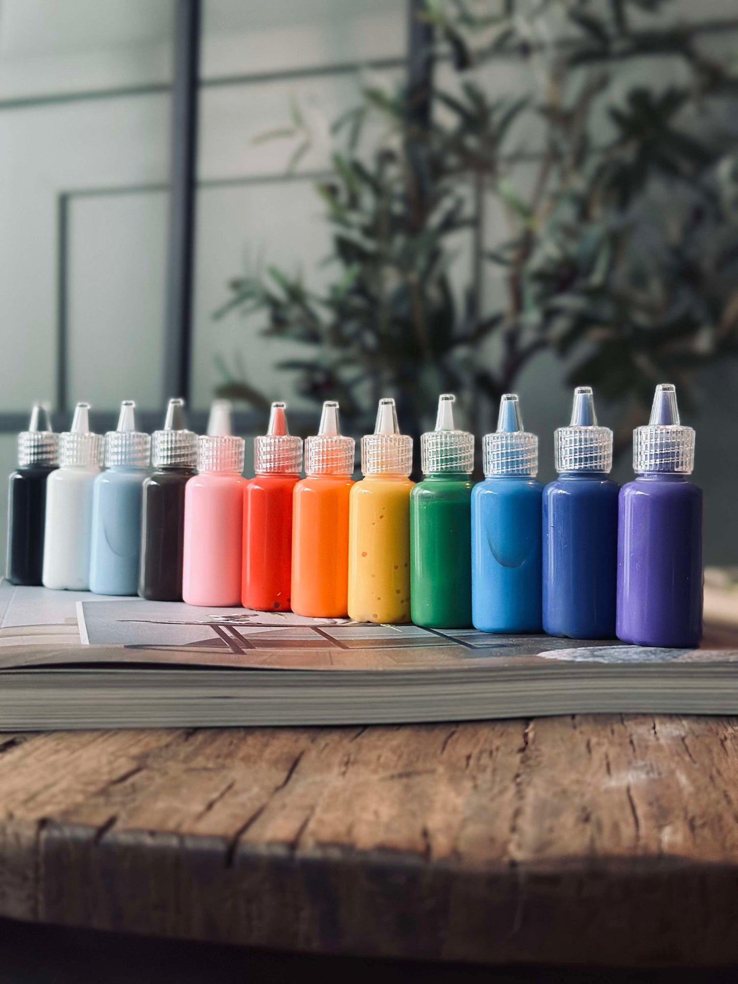 Stofmaling - Sæt af 12 stk.