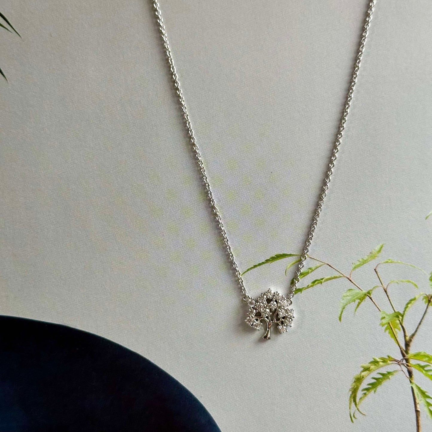 Halskæde Sharon - Livets træ – Sterling sølv