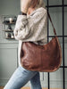 Skuldertaske Celia Cognac