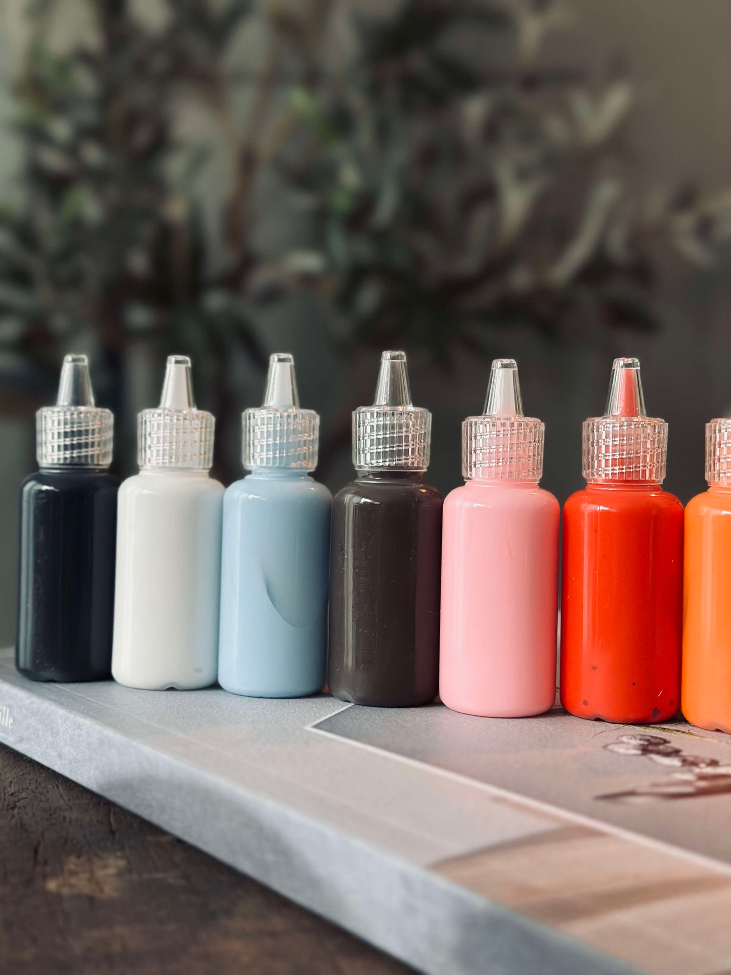 Stofmaling - Sæt af 12 stk.