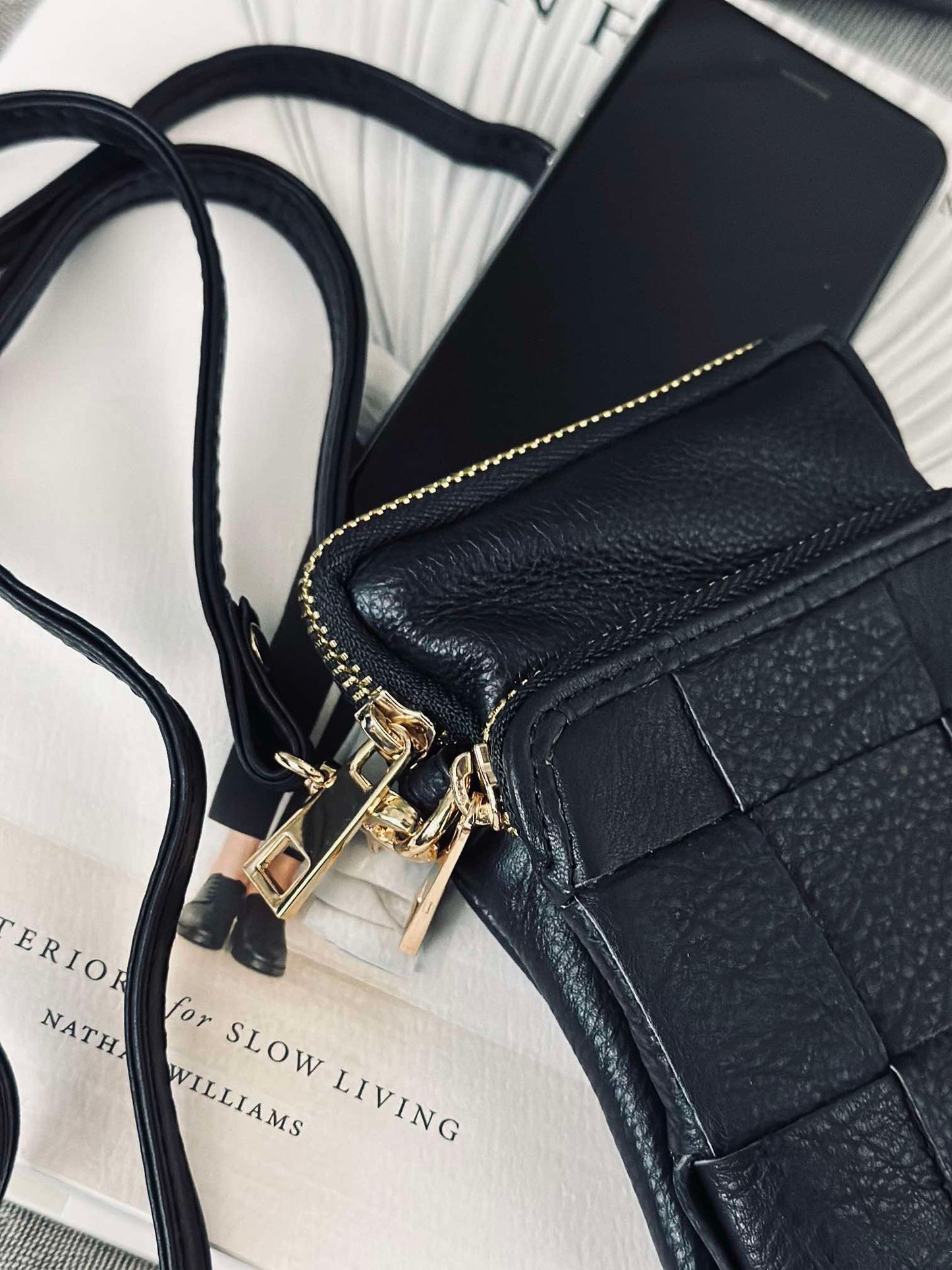 Mobiltaske Bolette gold