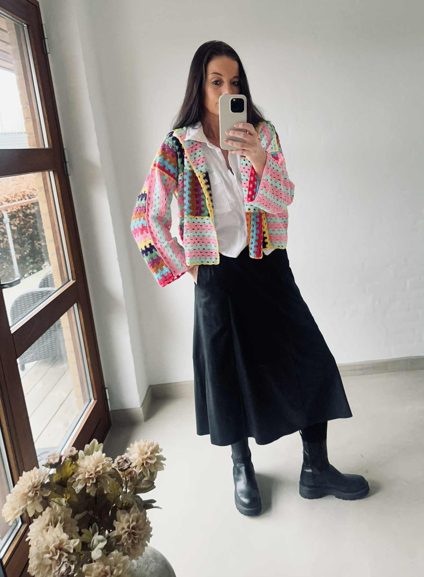 Cardigan - Color Patchwork