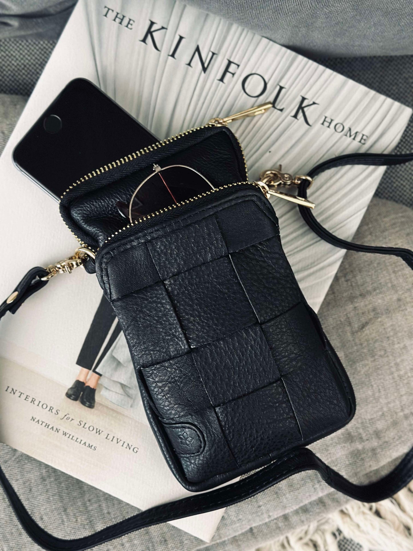 Mobiltaske Bolette gold