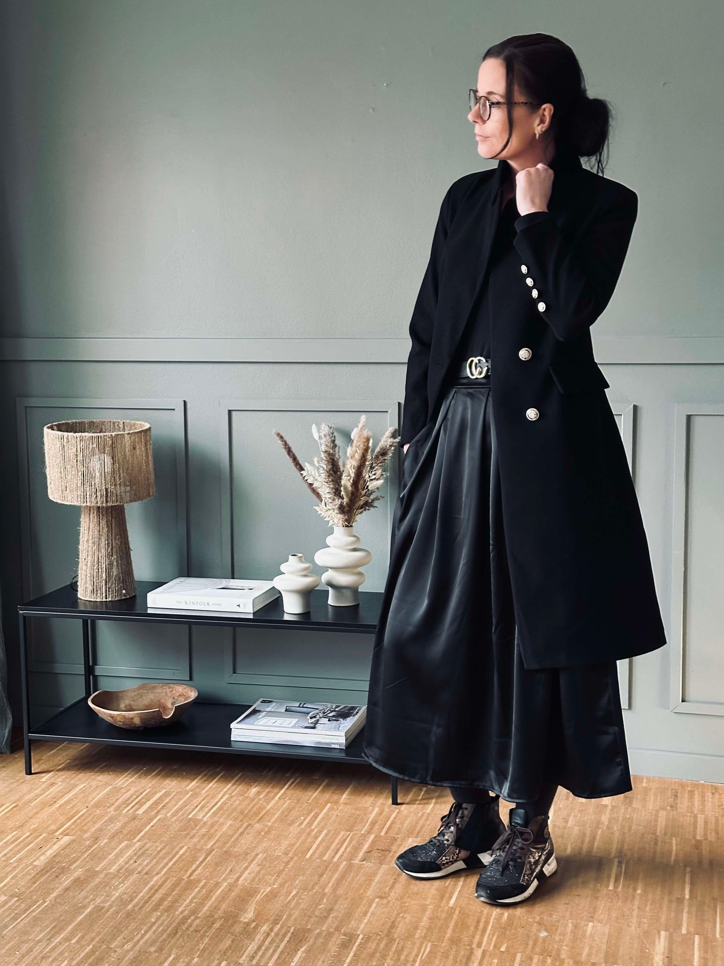 Nederdel Leonora black