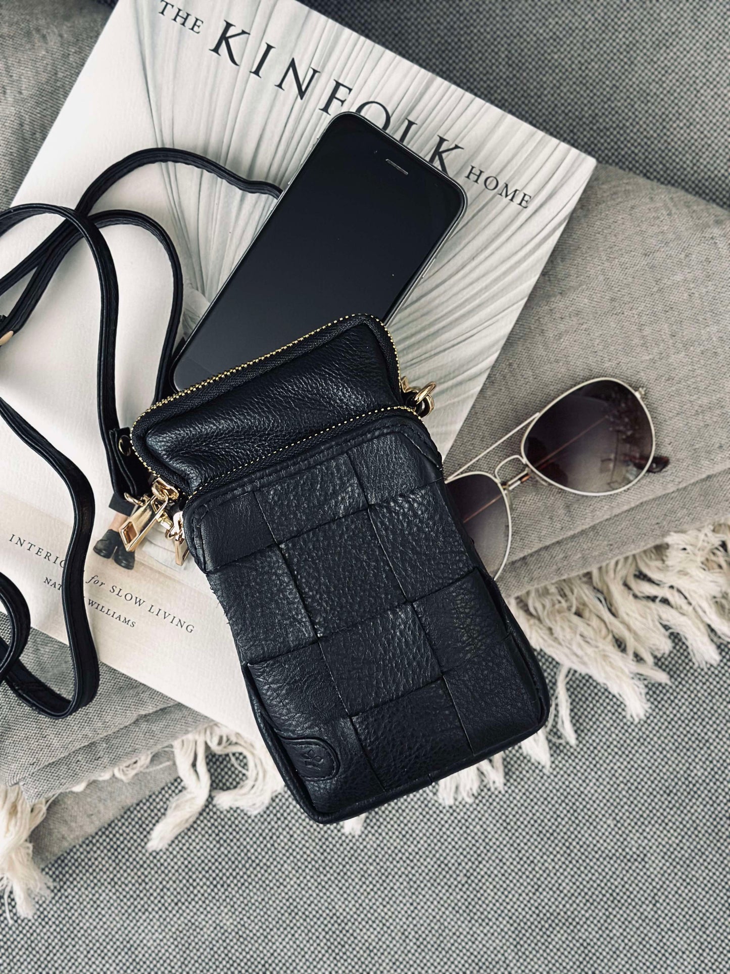 Mobiltaske Bolette gold