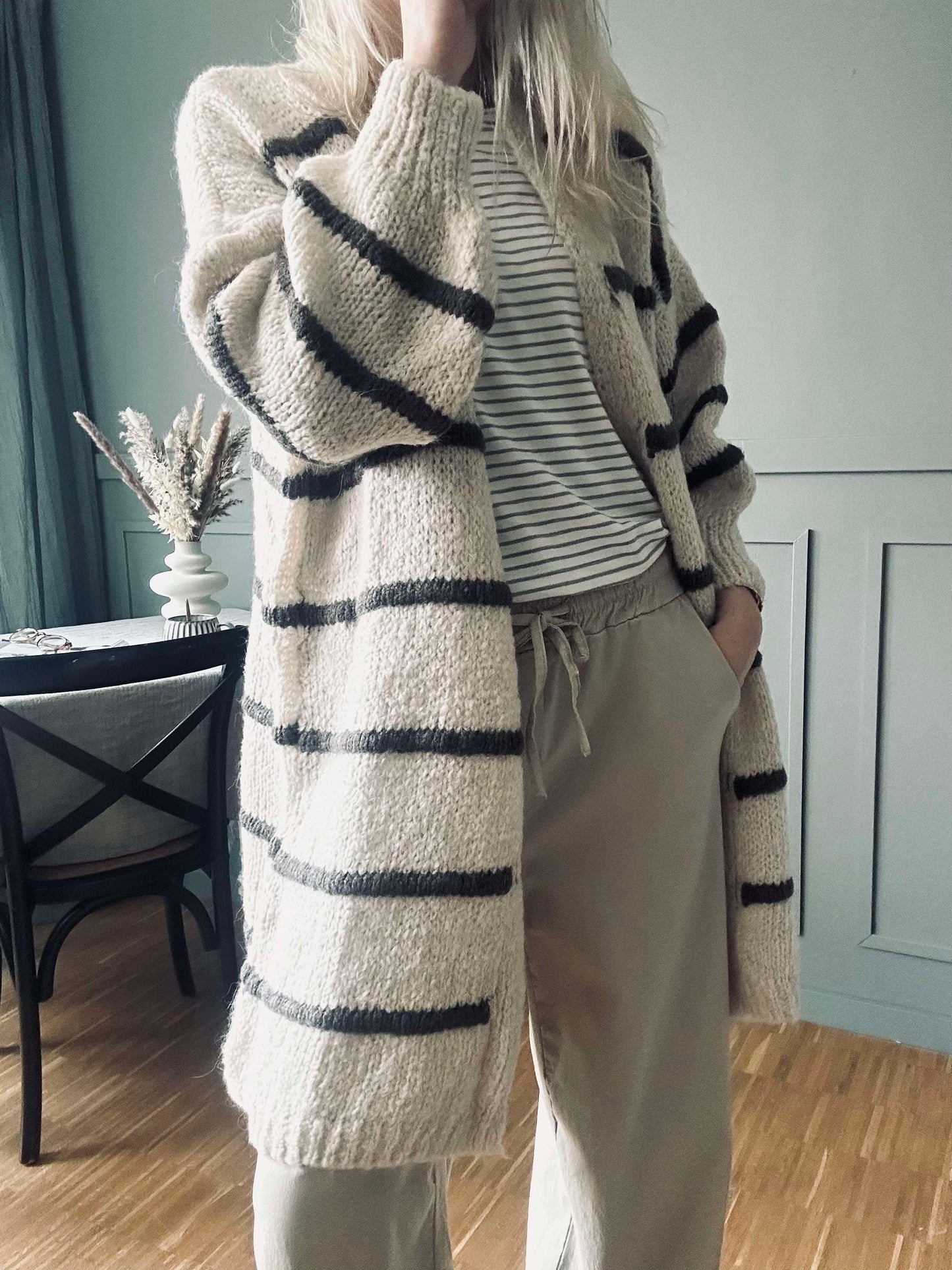 Cardigan Strib