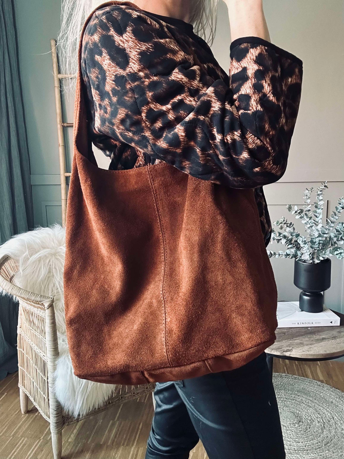 Shopper Dark cognac Ruskind