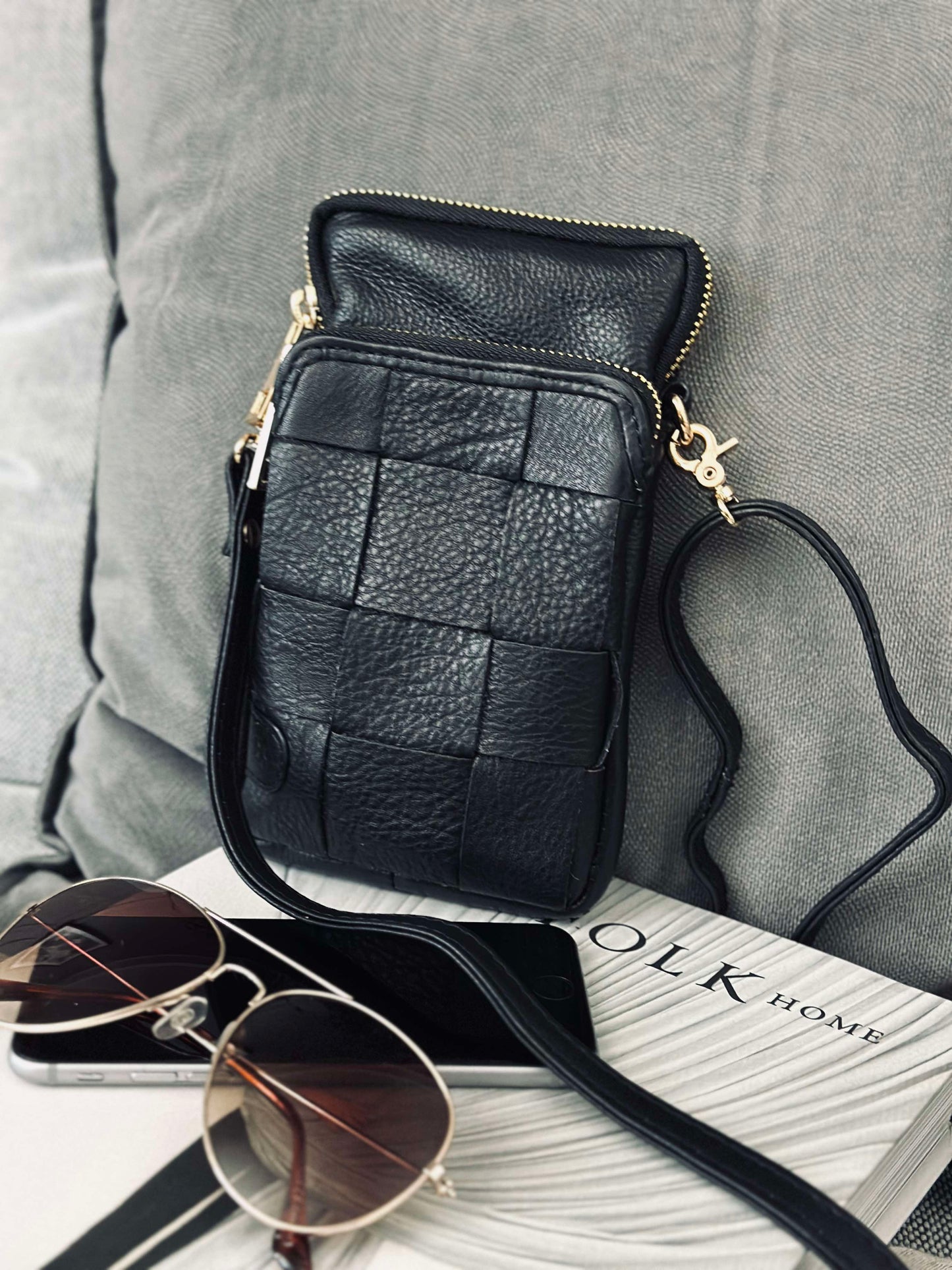 Mobiltaske Bolette gold