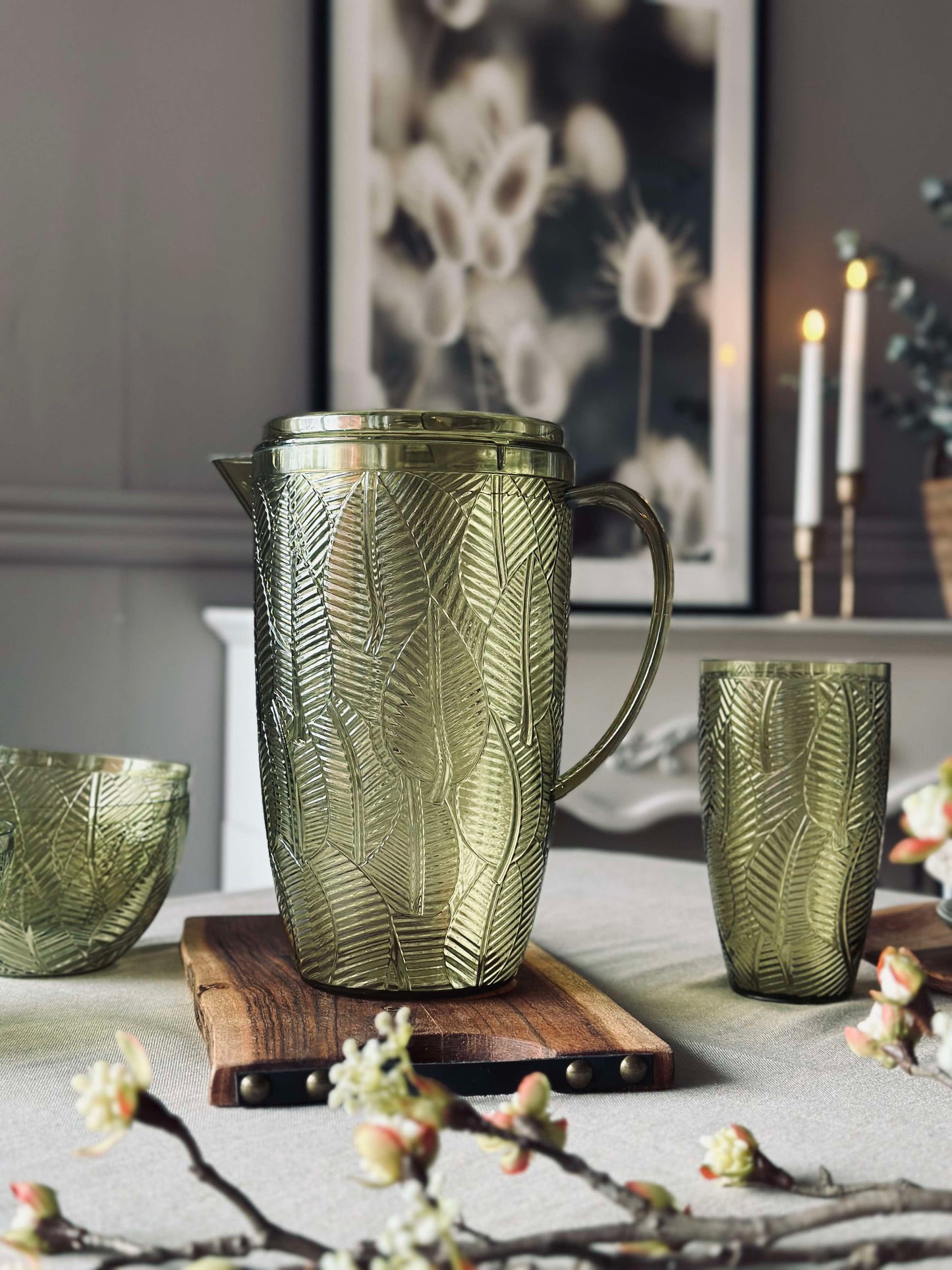 Drikkeglas Green Leaf - 650 ml.