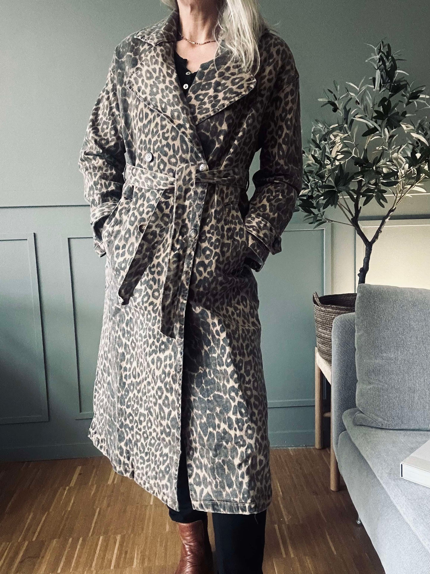 Trenchcoat Leopard