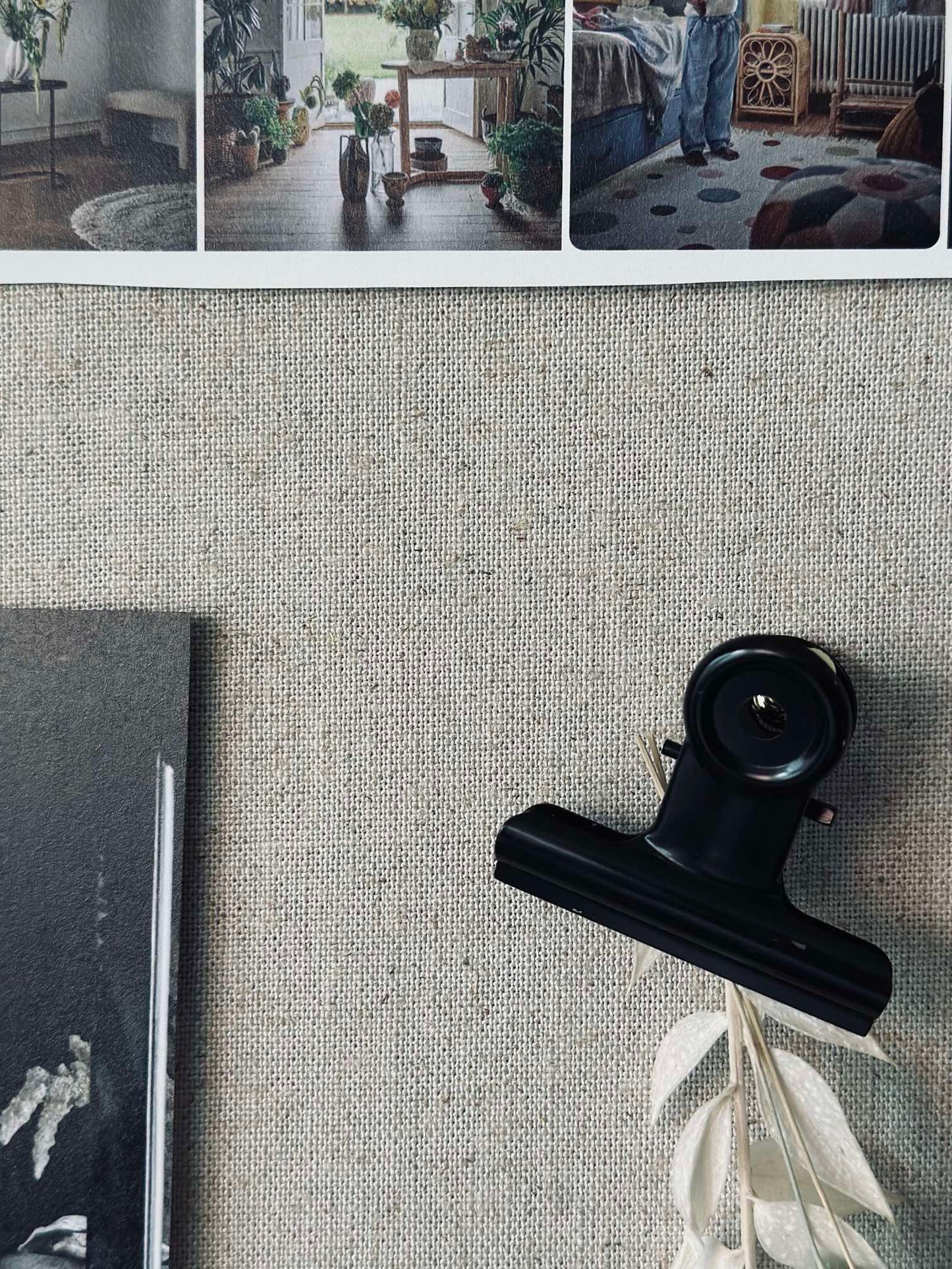 Opslagstavle Hør 60x60