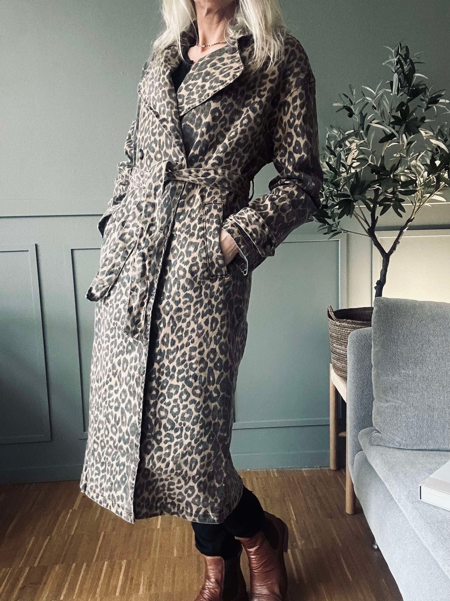 Trenchcoat Leopard