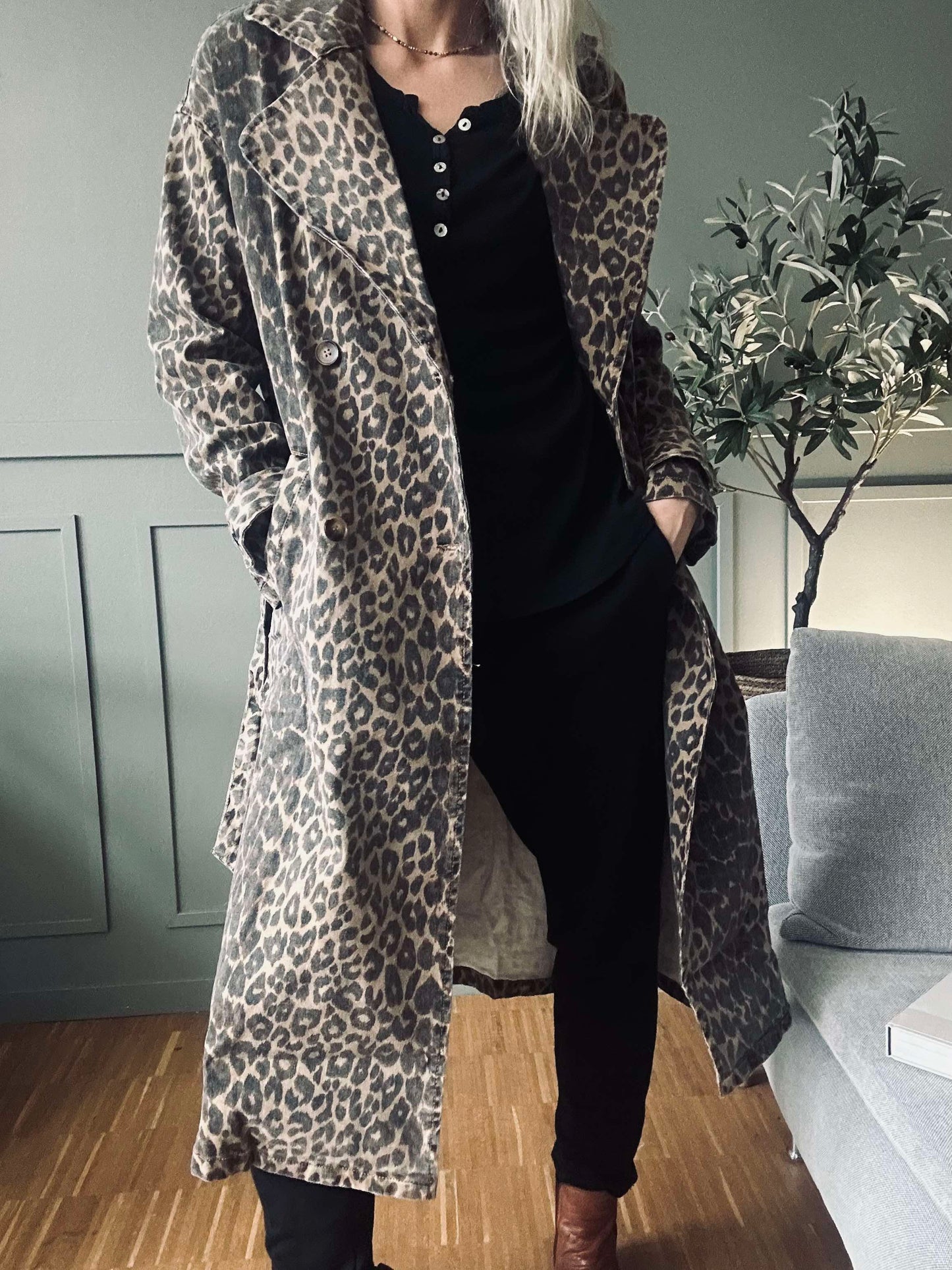 Trenchcoat Leopard