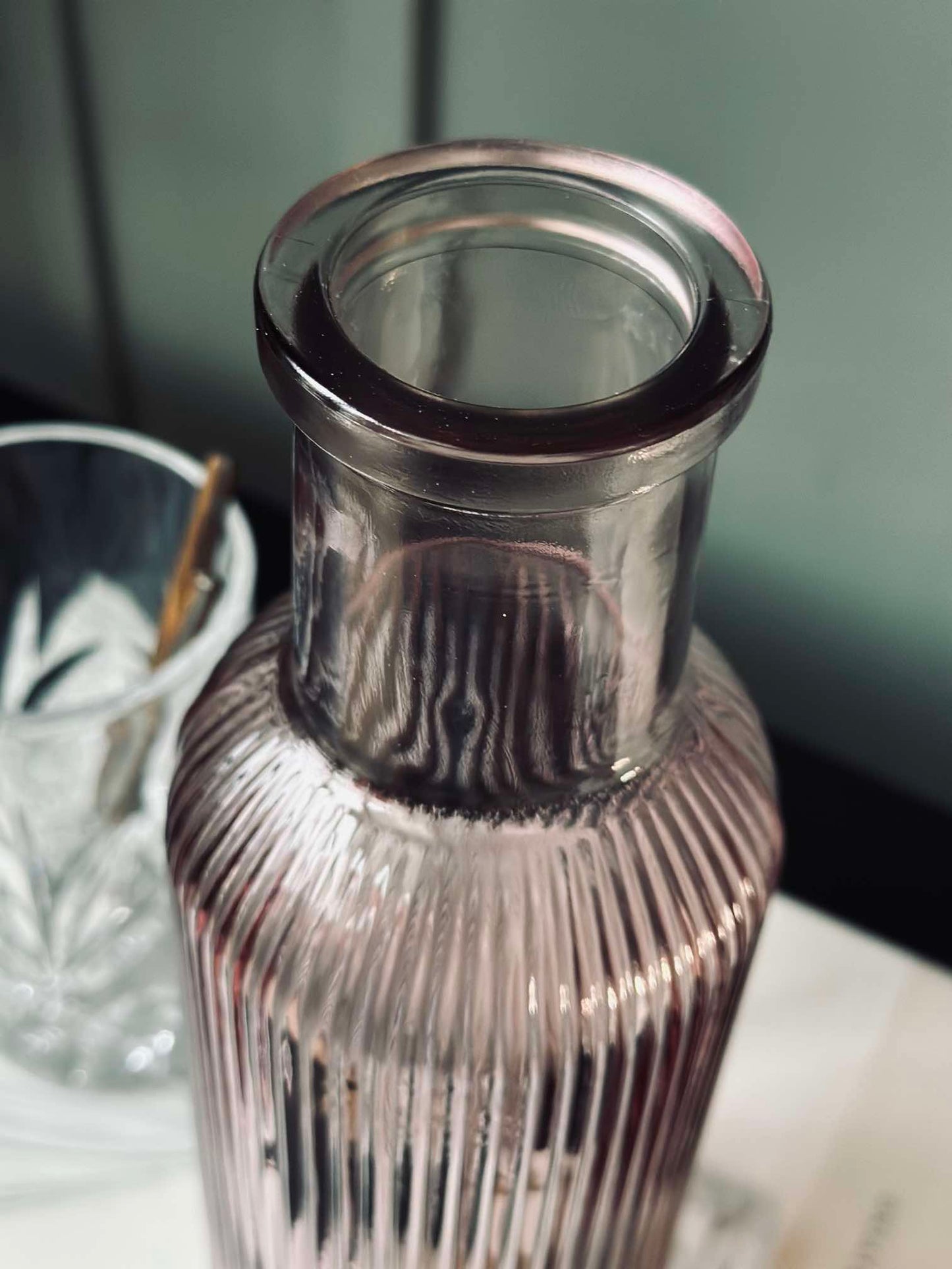 Vandflaske med korkprop – Rose 1 ltr.