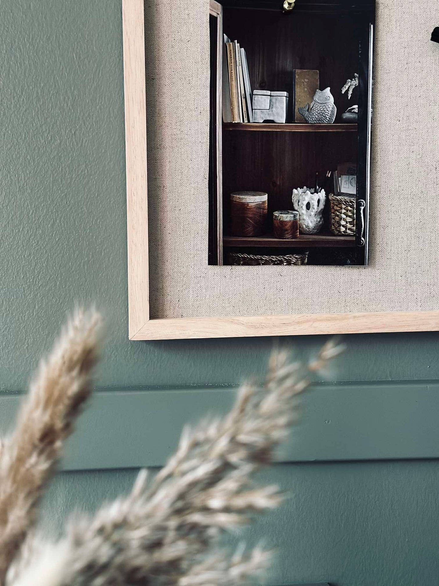 Opslagstavle Hør 60x60