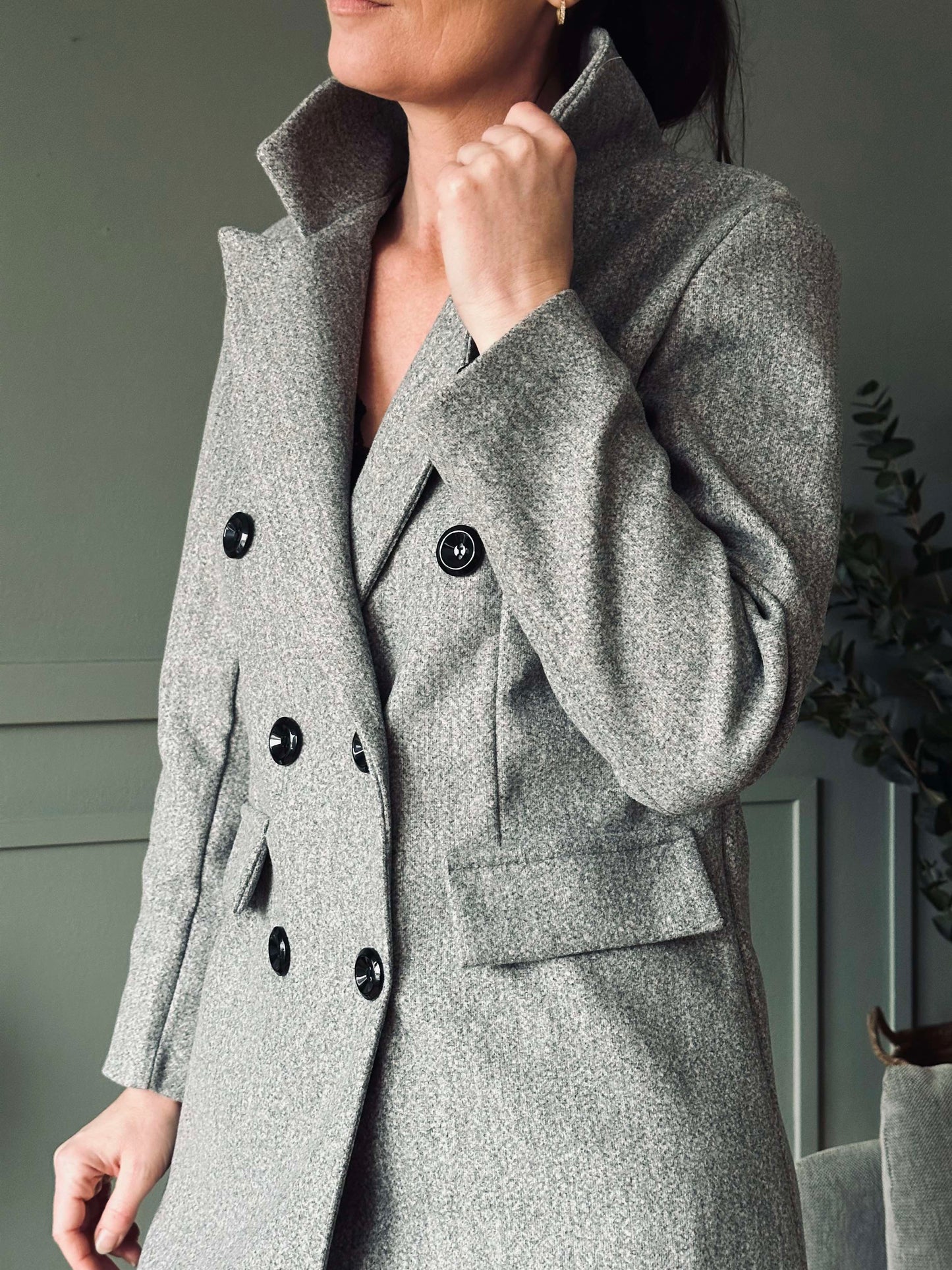 Jakke Rosy - Grey