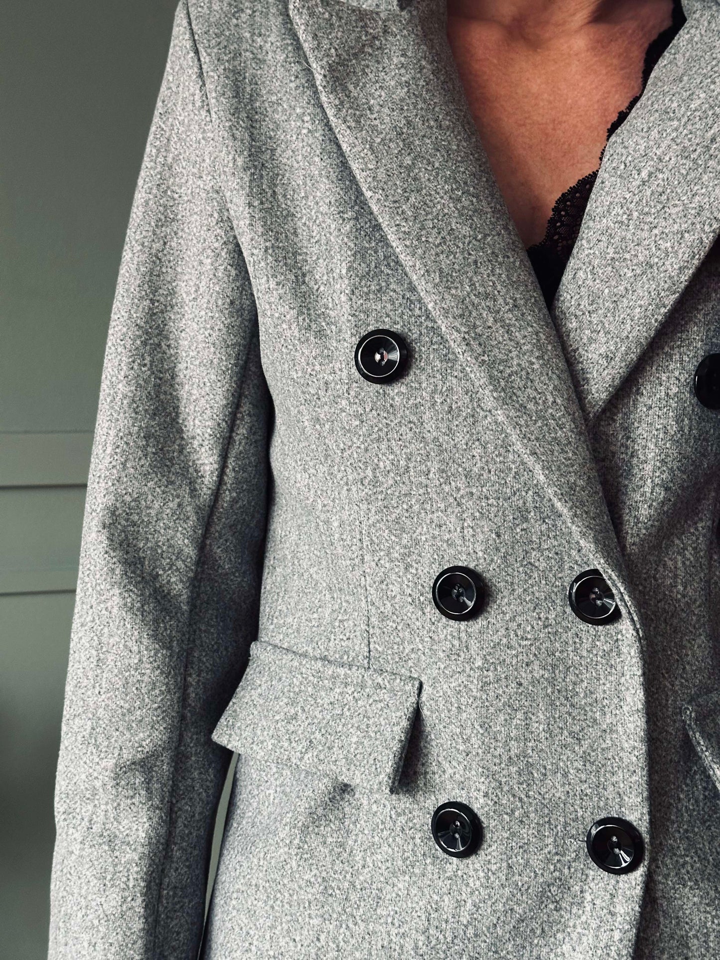 Jakke Rosy - Grey